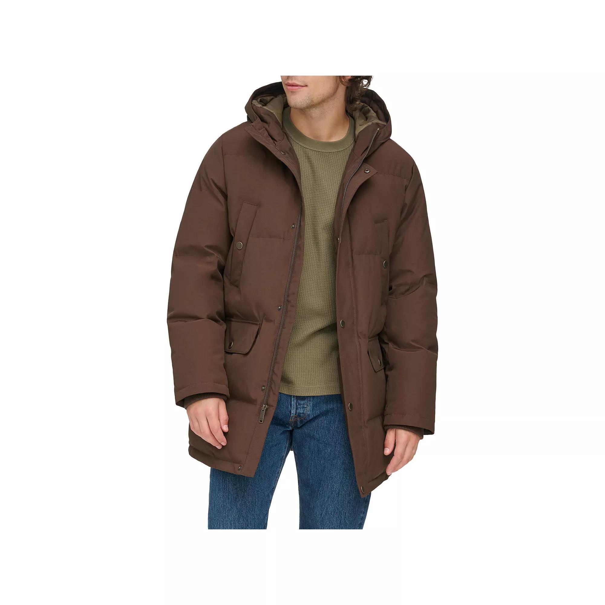 Mens Dockers Arctic Cloth Heavyweight Performance Hooded Parka Product Image