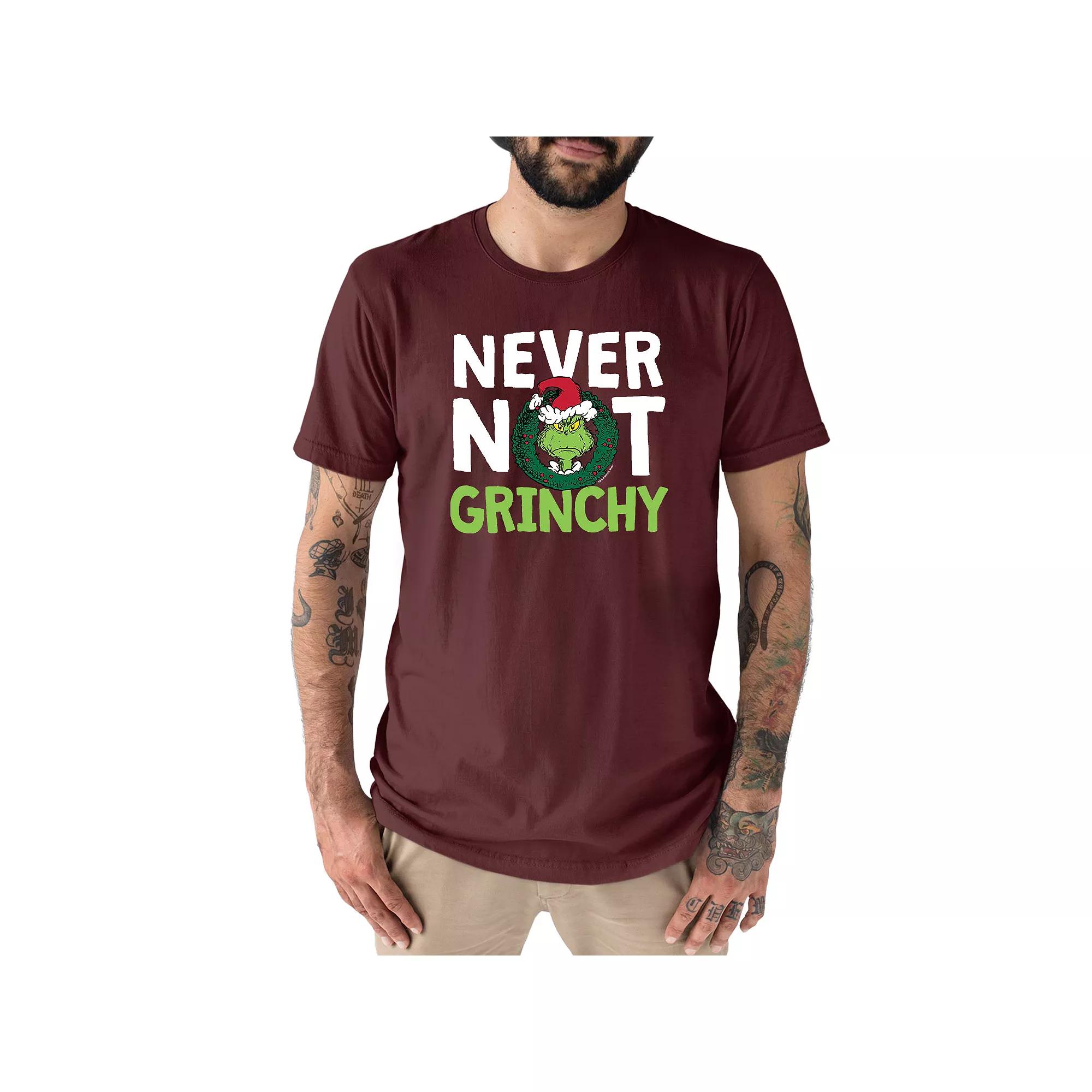 Men's Dr. Seuss The Grinch "Never Not Grinchy" Tee,  Product Image
