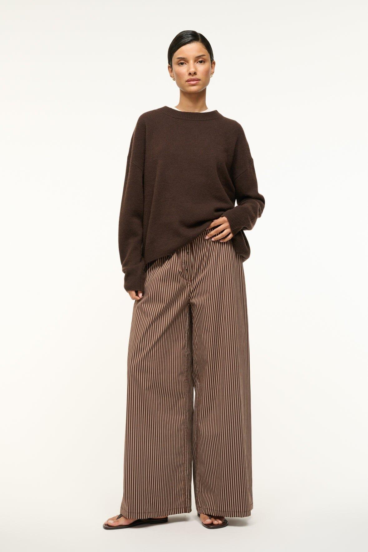 BONFIRE PANT | DARK OAK MICRO STRIPE Product Image
