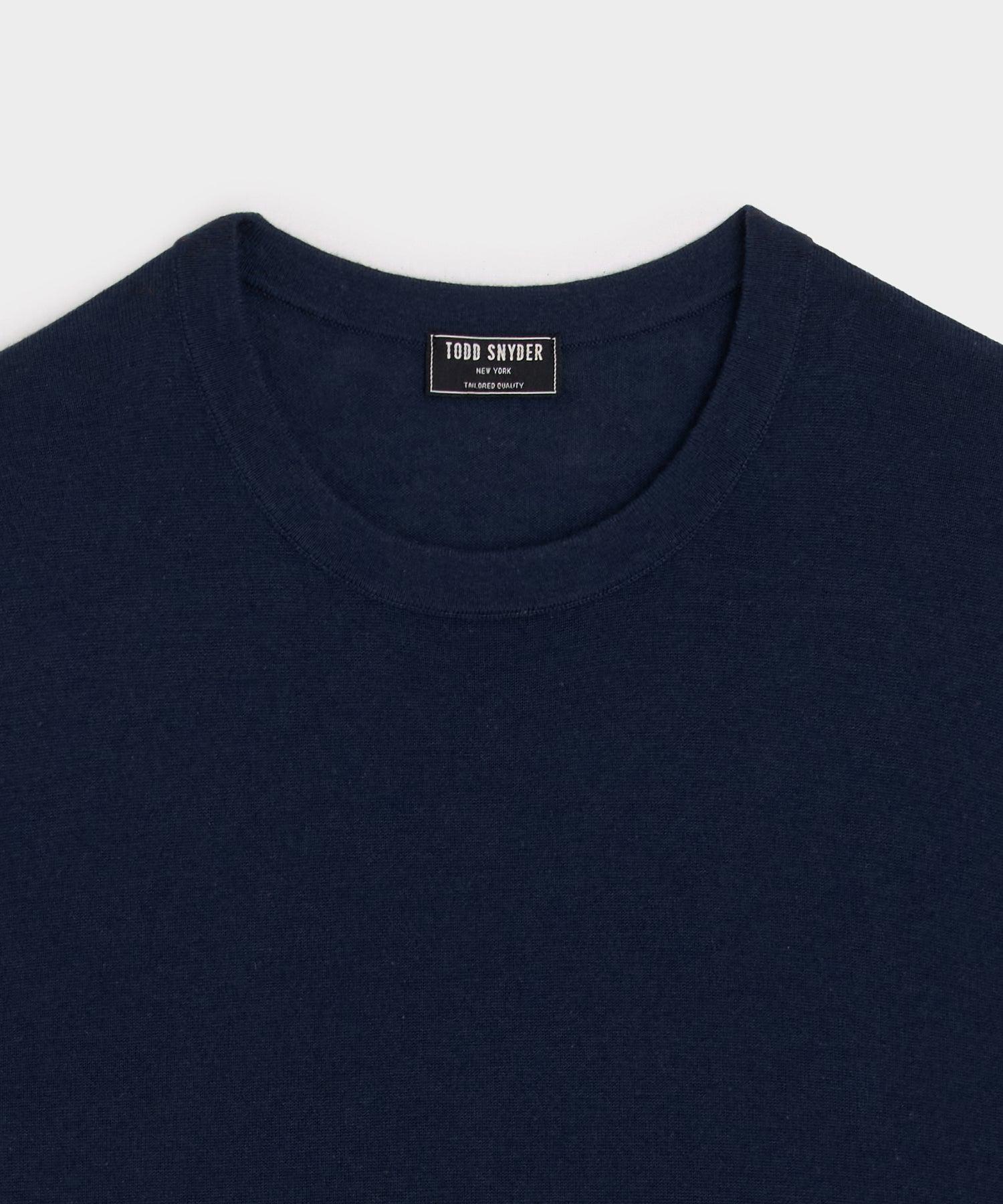 Silk-Cashmere Crewneck Sweater Product Image