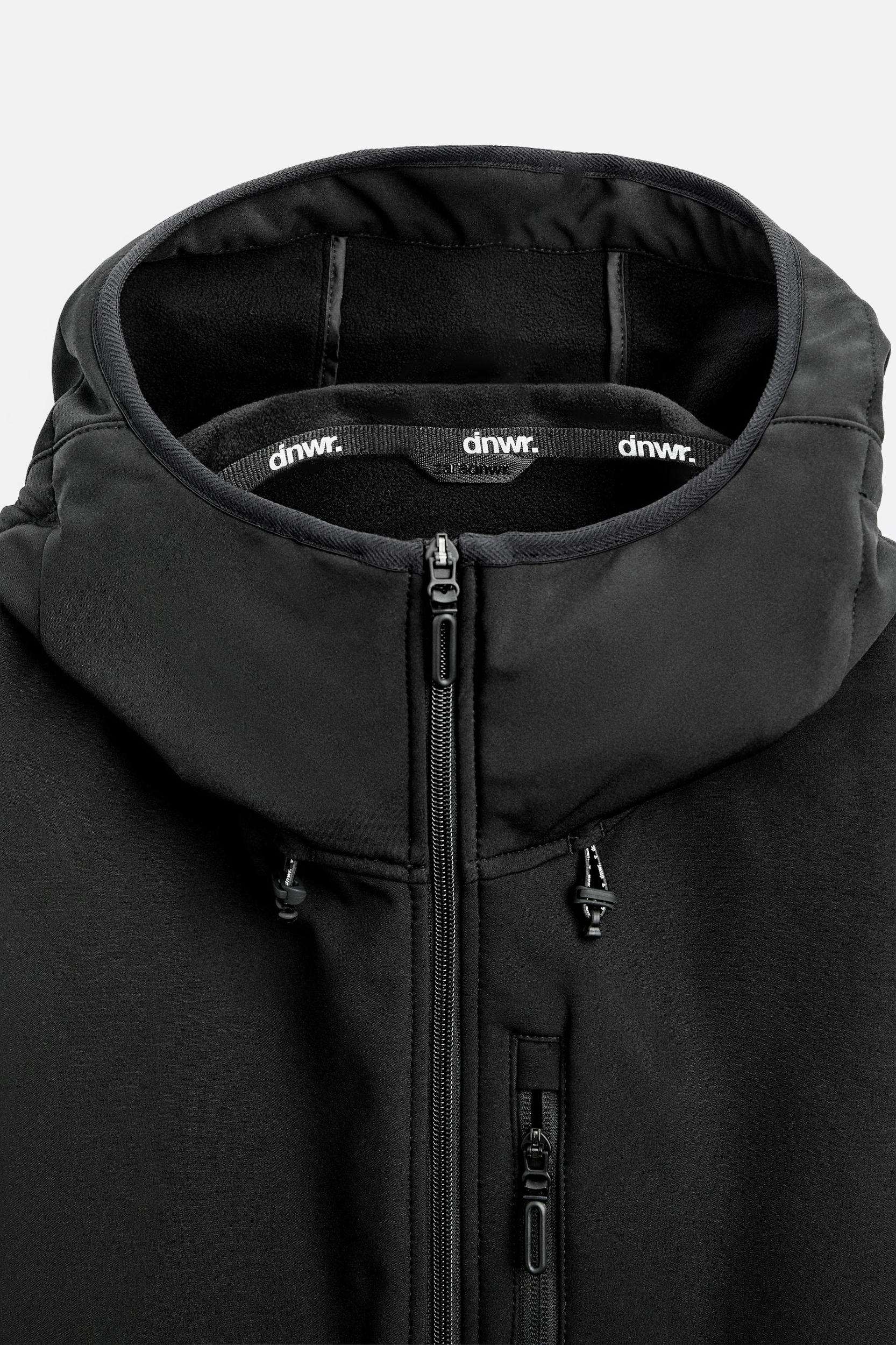 HOODED TECHNICAL JACKET Product Image