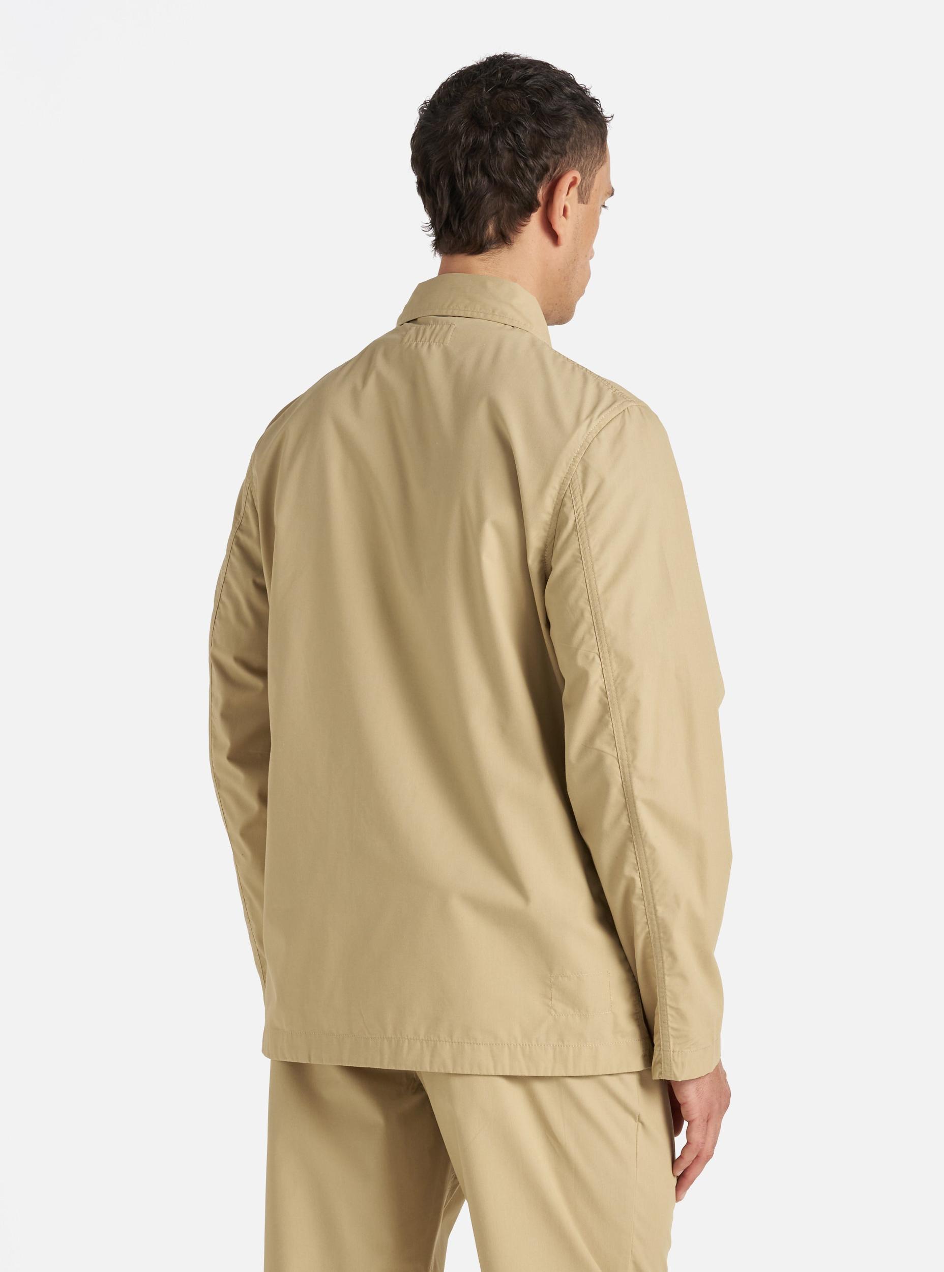 Universal Works Bakers Jacket in Sand Recycled Polytech Product Image