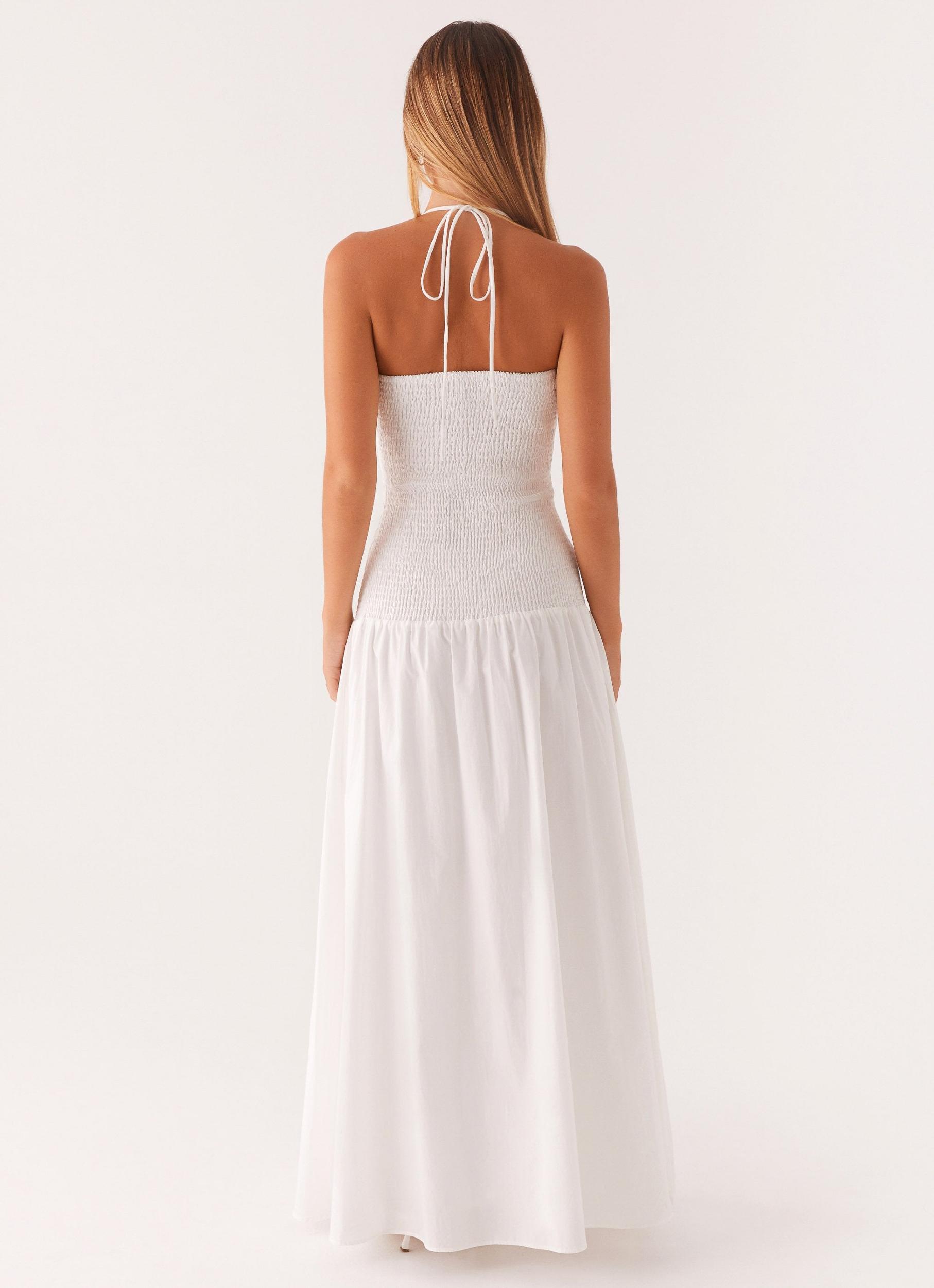 Zahra Maxi Dress - White Product Image