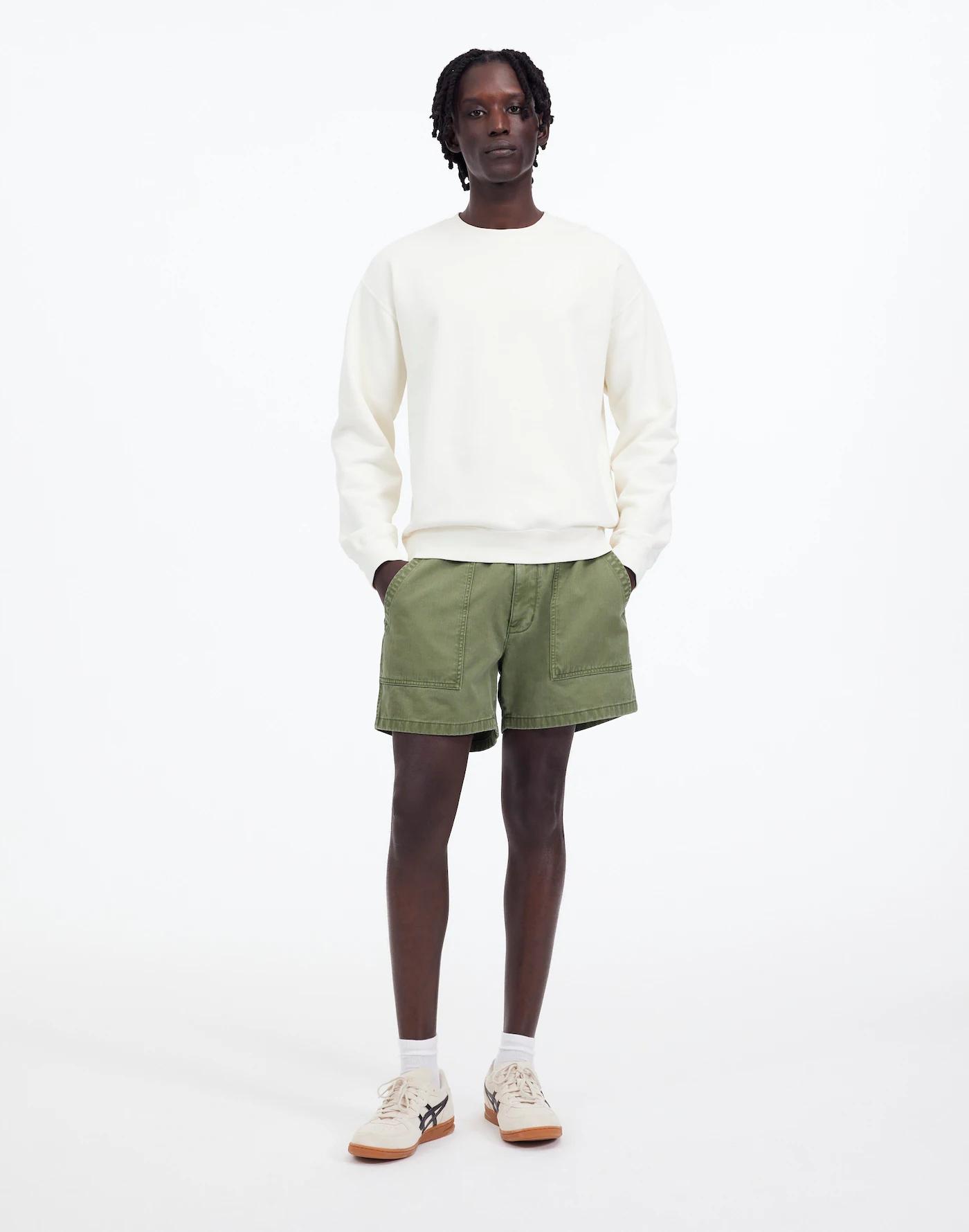 Fatigue Shorts in Garment-Dyed Cotton Twill Product Image
