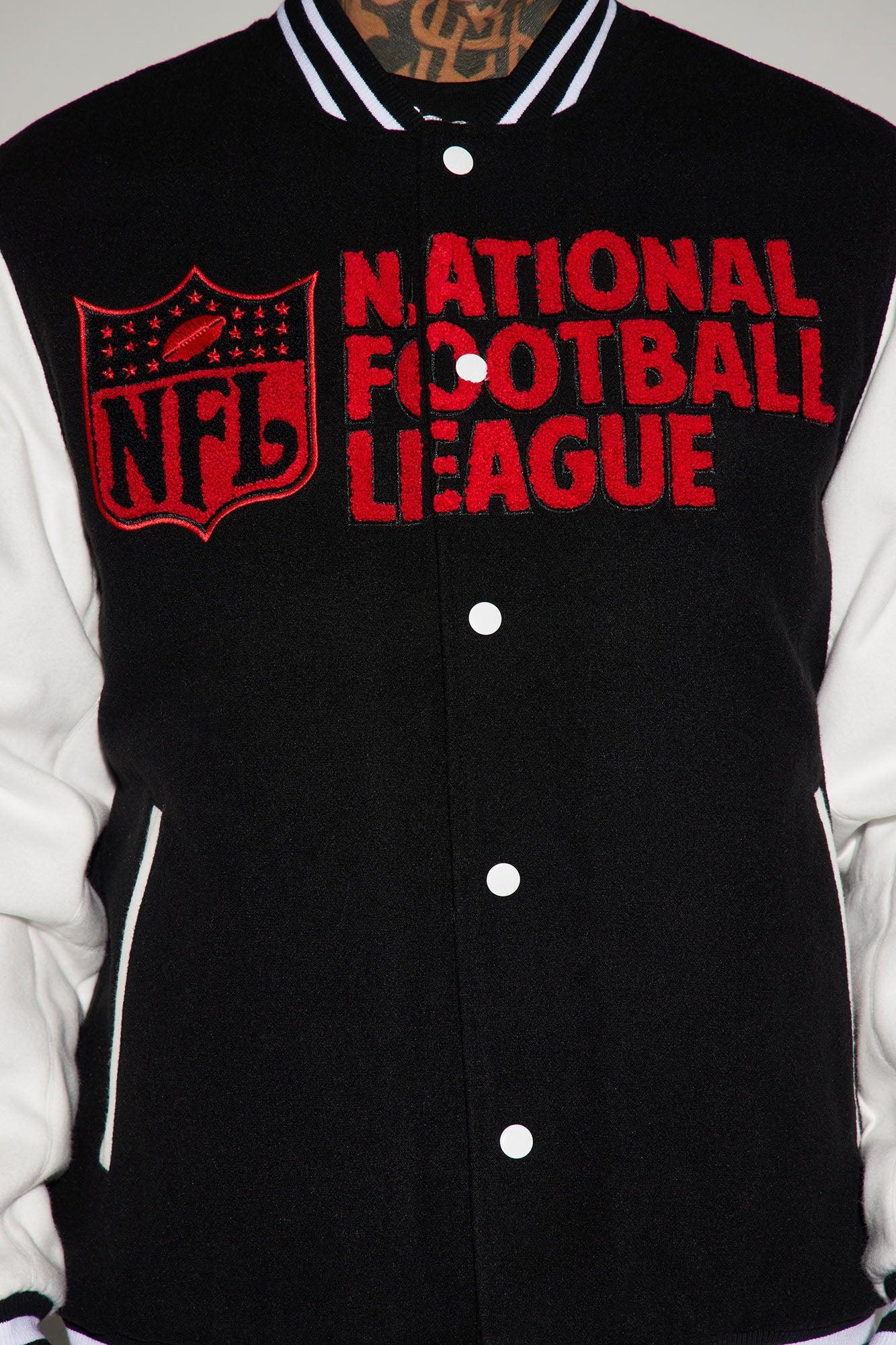 All-In Multi Team Varsity Jacket - Black Product Image