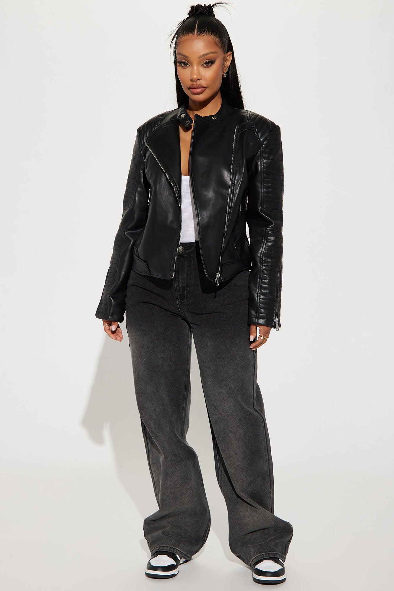 Mariah Moto Jacket - Black Product Image