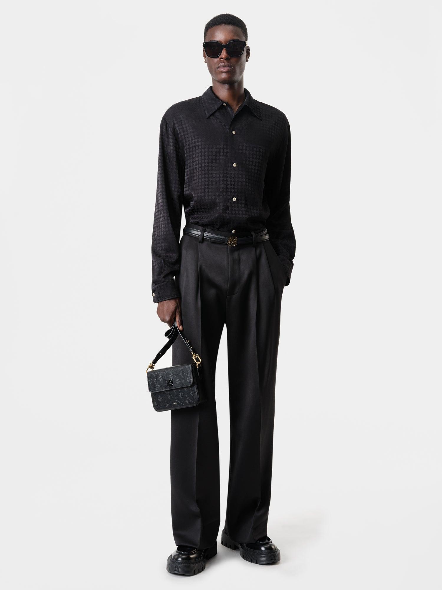 MA QUAD LONG SLEEVE SHIRT - Black Male Product Image