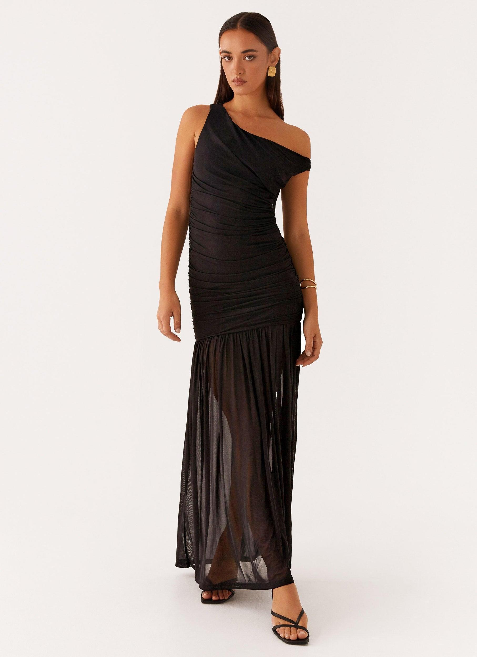 Pavilion Maxi Dress - Black Product Image