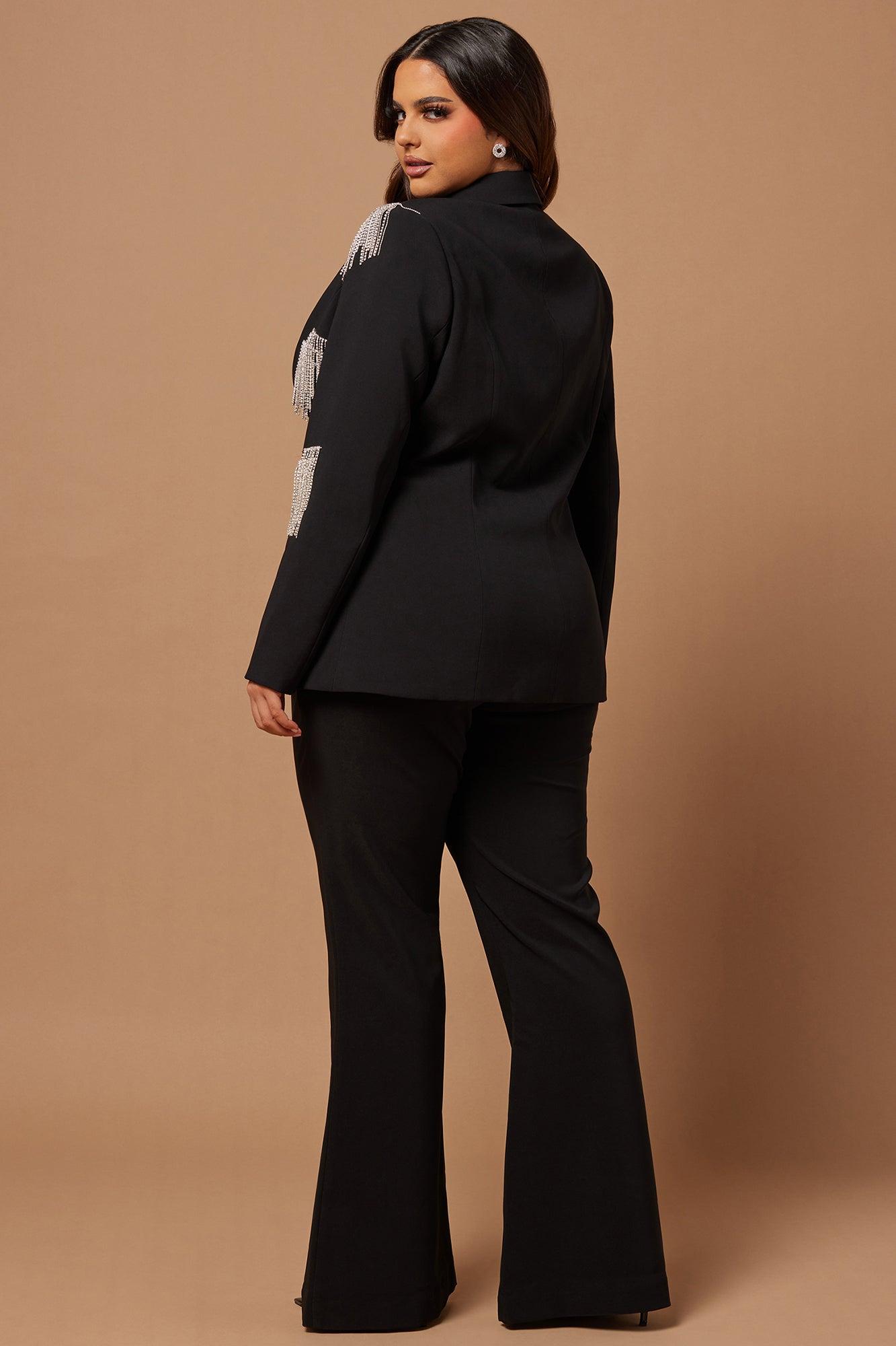 Marissa Pant Suit Set - Black Product Image