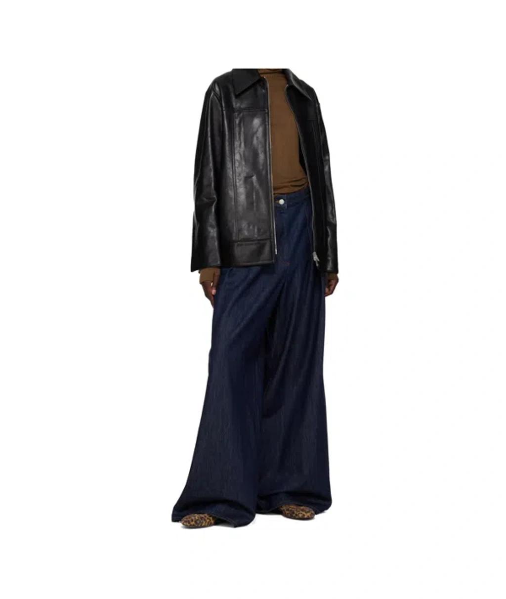 GIANVITO ROSSI Brown Carla Flats In Animal Print Product Image