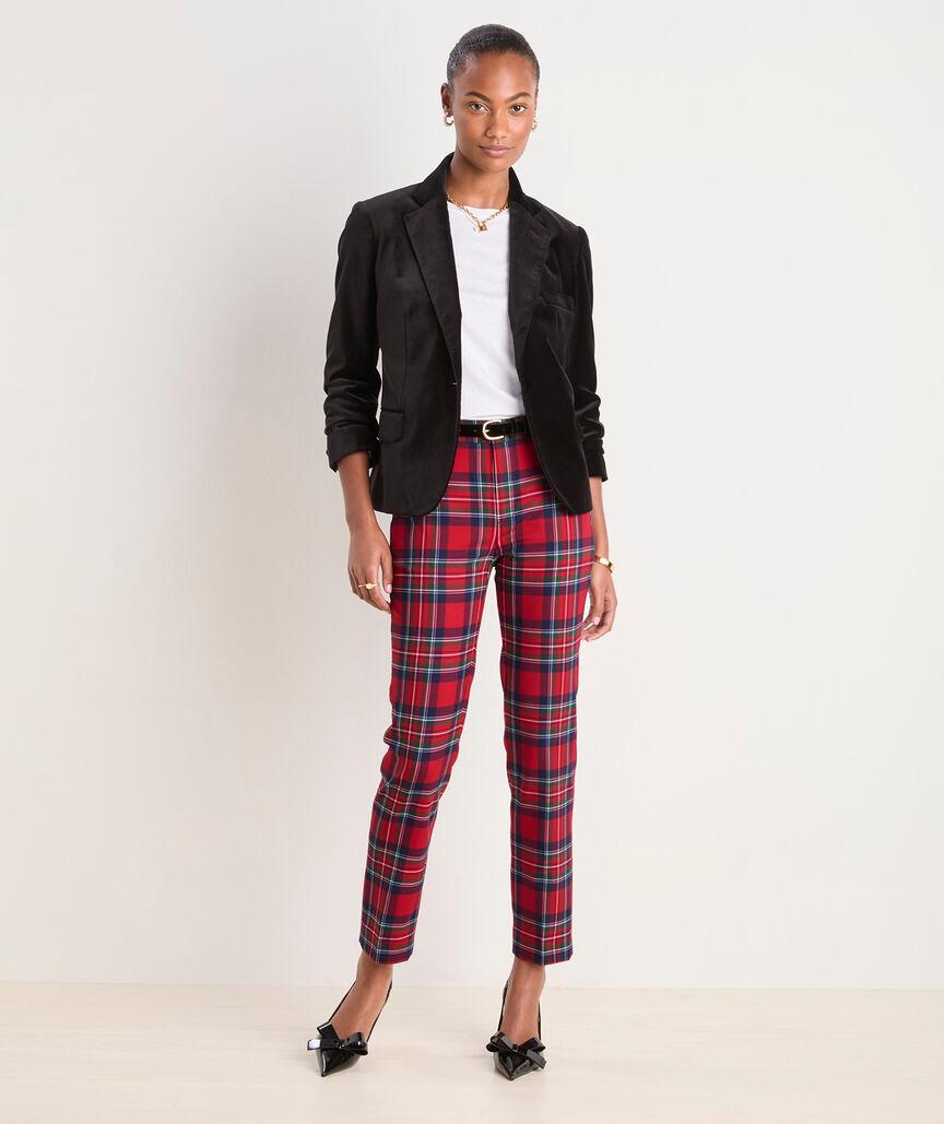 Stretch Wool-Blend Ankle Pants Product Image