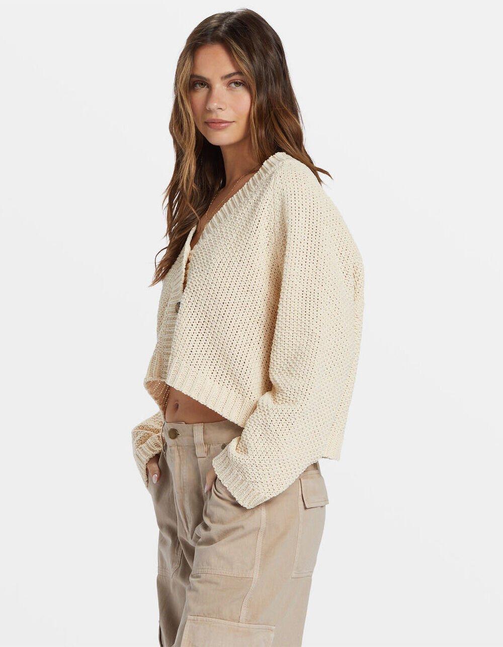 BILLABONG Lennon Womens Boxy Cardigan - NATURAL Product Image