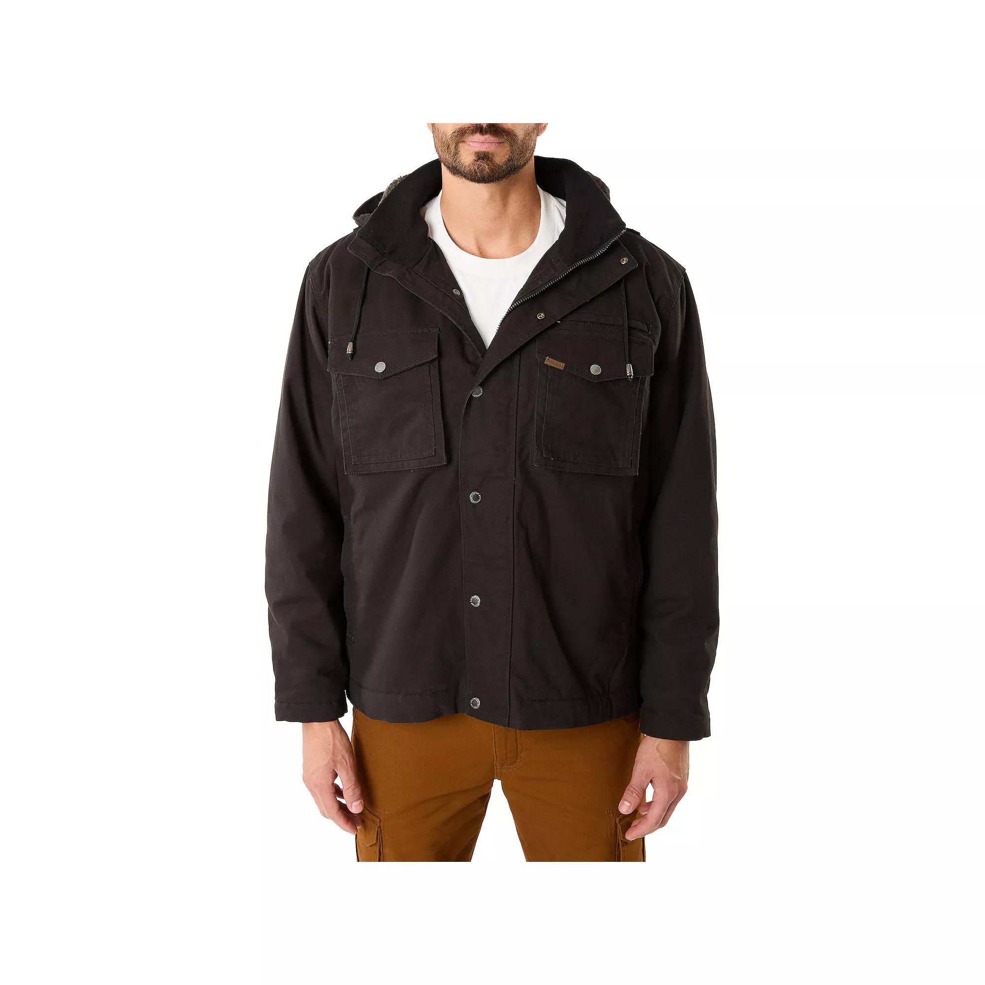 Smith's Workwear Sherpa-Lined Duck Canvas Hooded Work Jacket, Men's,  Product Image