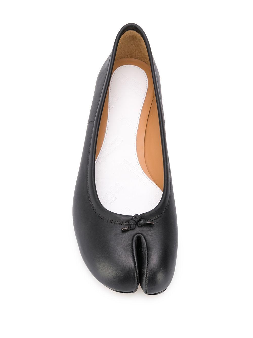 Tabi leather ballerina shoes Product Image