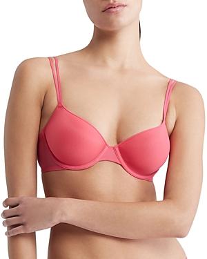 Calvin Klein Womens Sheer Marquisette Lightly Lined Demi Bra - Neutral Product Image