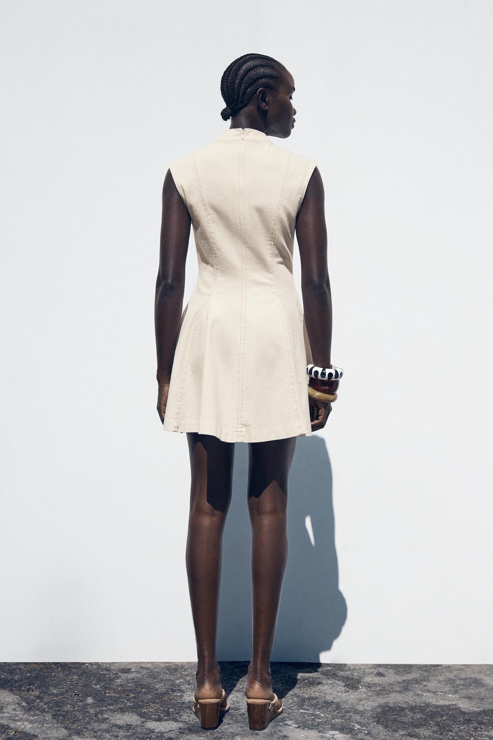 SLEEVELESS MINI DRESS Product Image