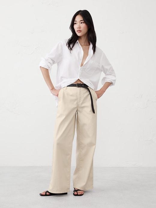 Wide-Leg High-Rise Summerweight Jean Product Image