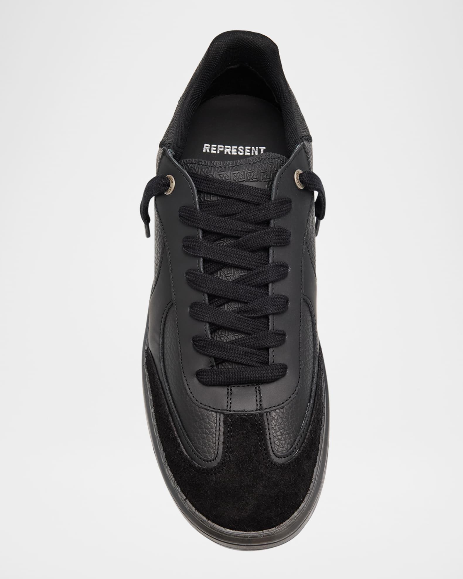Men's Virtus Mixed-Leather Sneakers Product Image