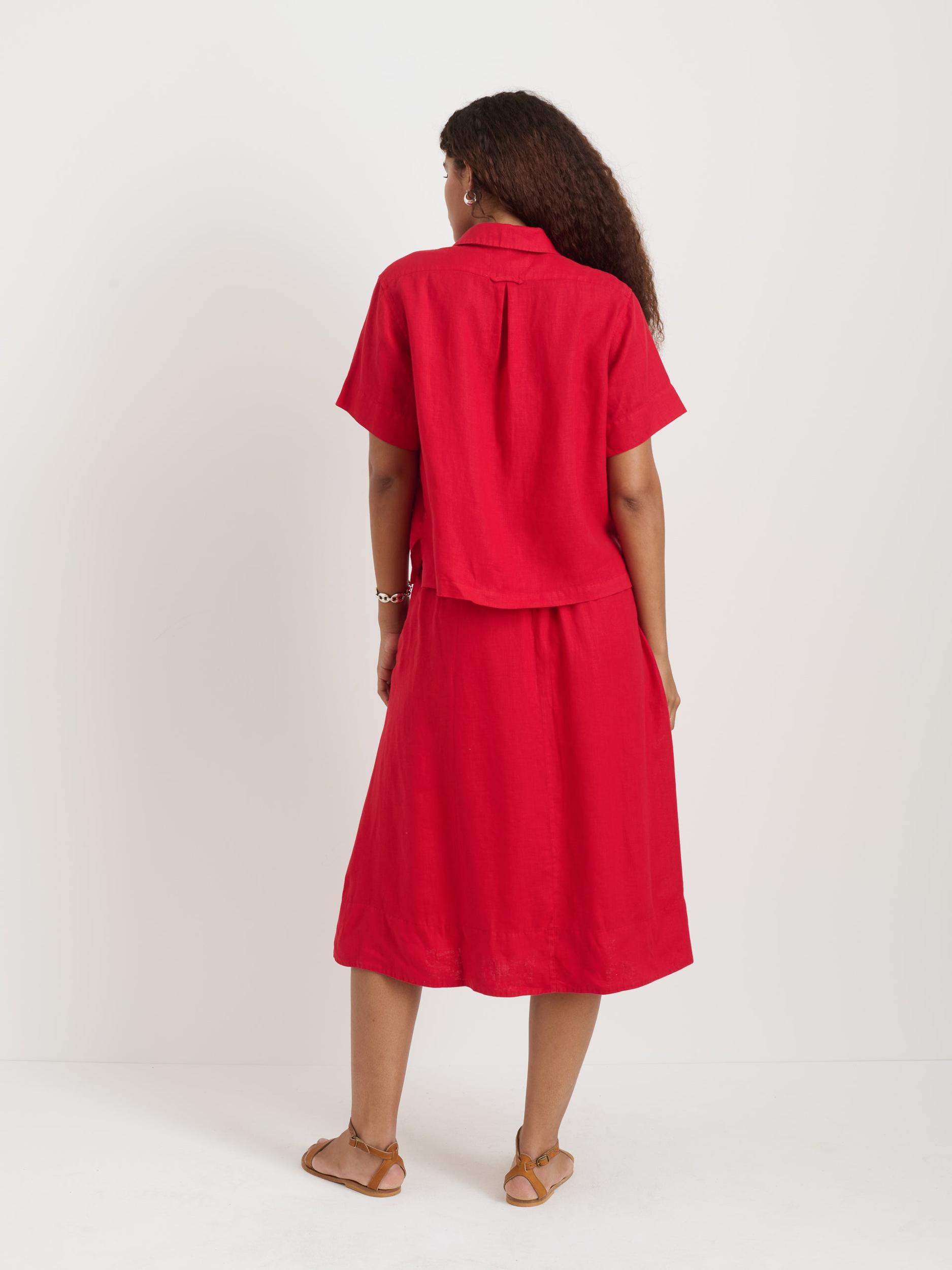 Maddie Shirt In Linen Product Image