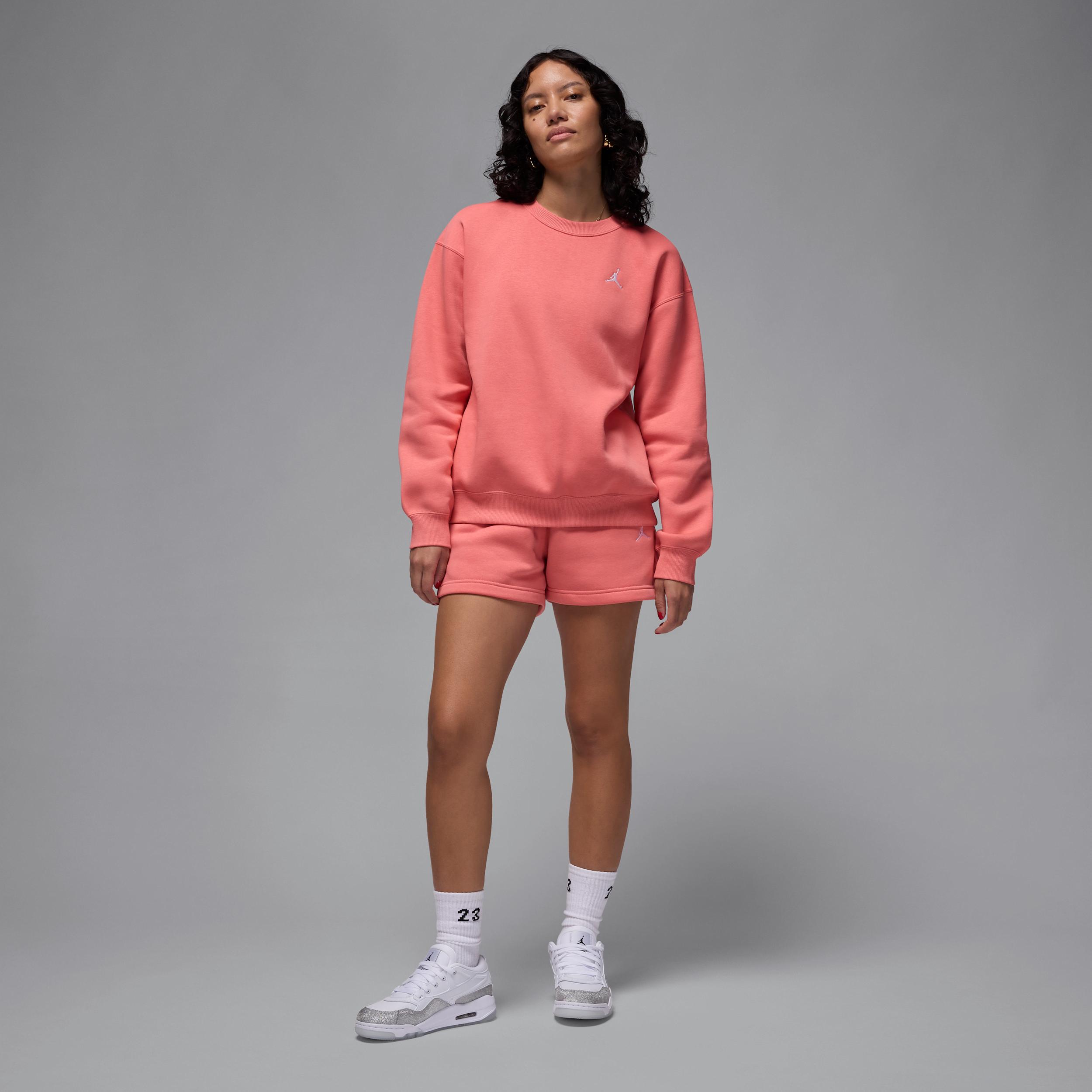 Womens Jordan Brooklyn Fleece Crew-Neck Sweatshirt | FV7074-063 Product Image