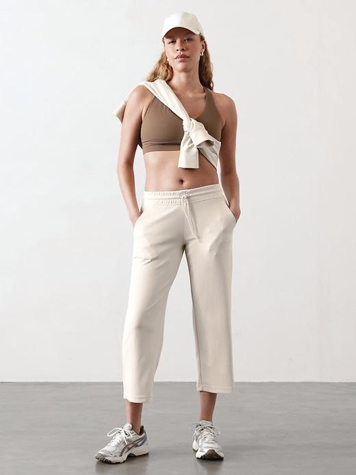 Seasoft Mid Rise Straight Crop Product Image