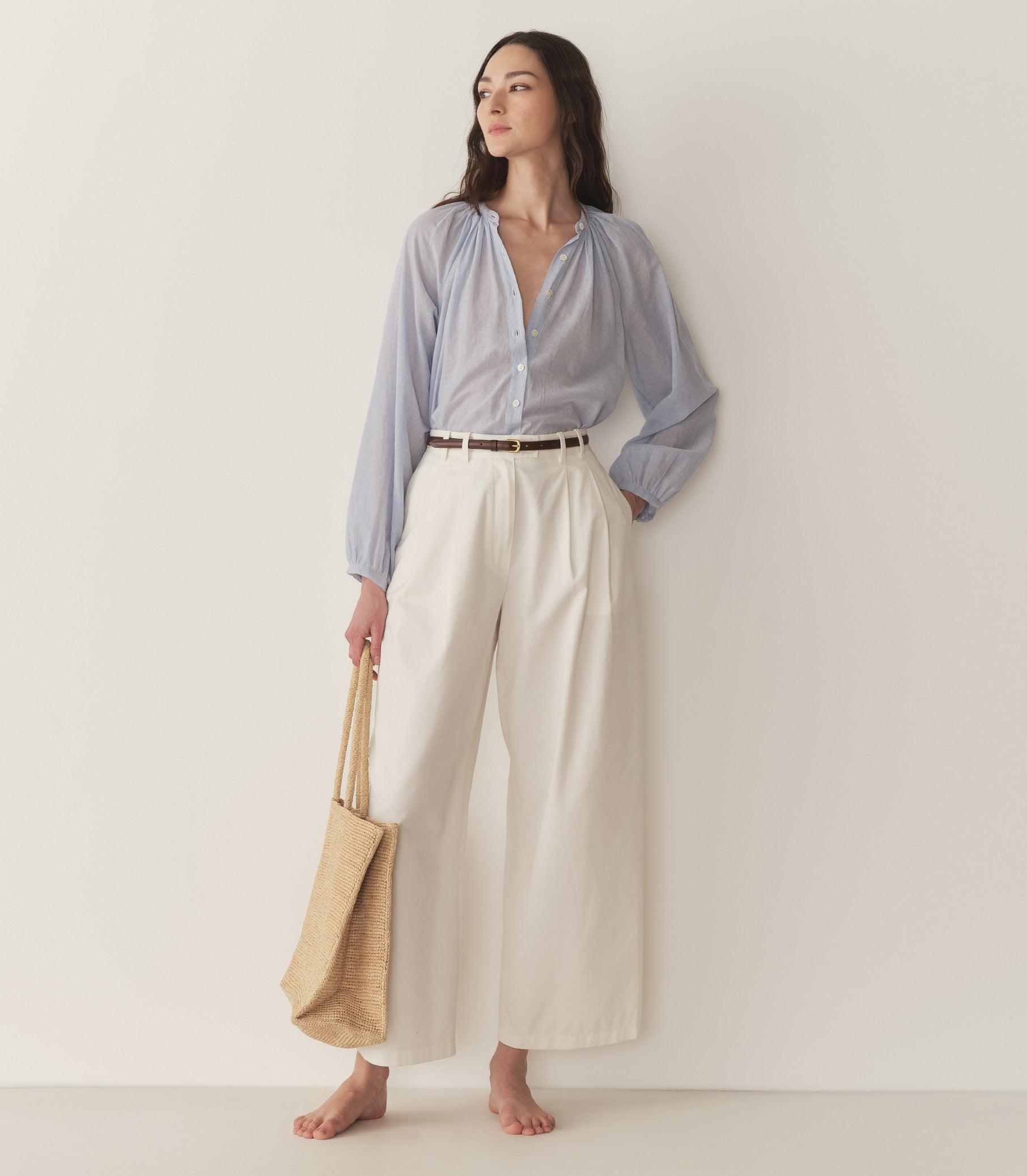 JONIE TOP -- HARBOR BLUE Product Image