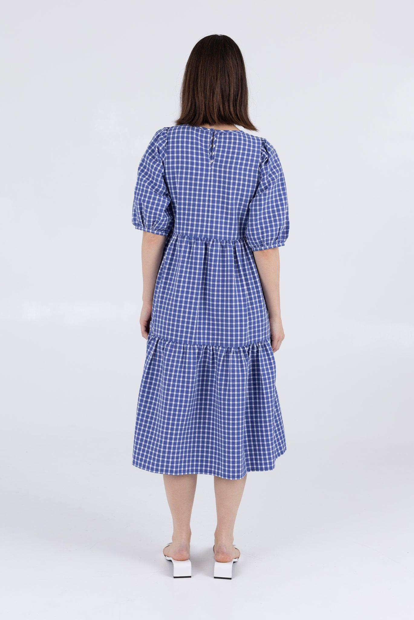Rosemary Dress - Weekend Plaid Product Image