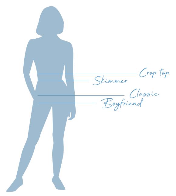 Tailed Boyfriend Tee - White Product Image