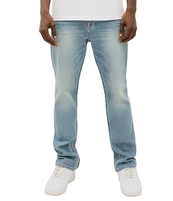 True Religion Geno Horseshoe-Embroidered-Pocket Jeans Product Image