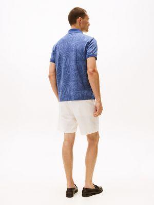 Regular Fit Palm Print Polo Product Image