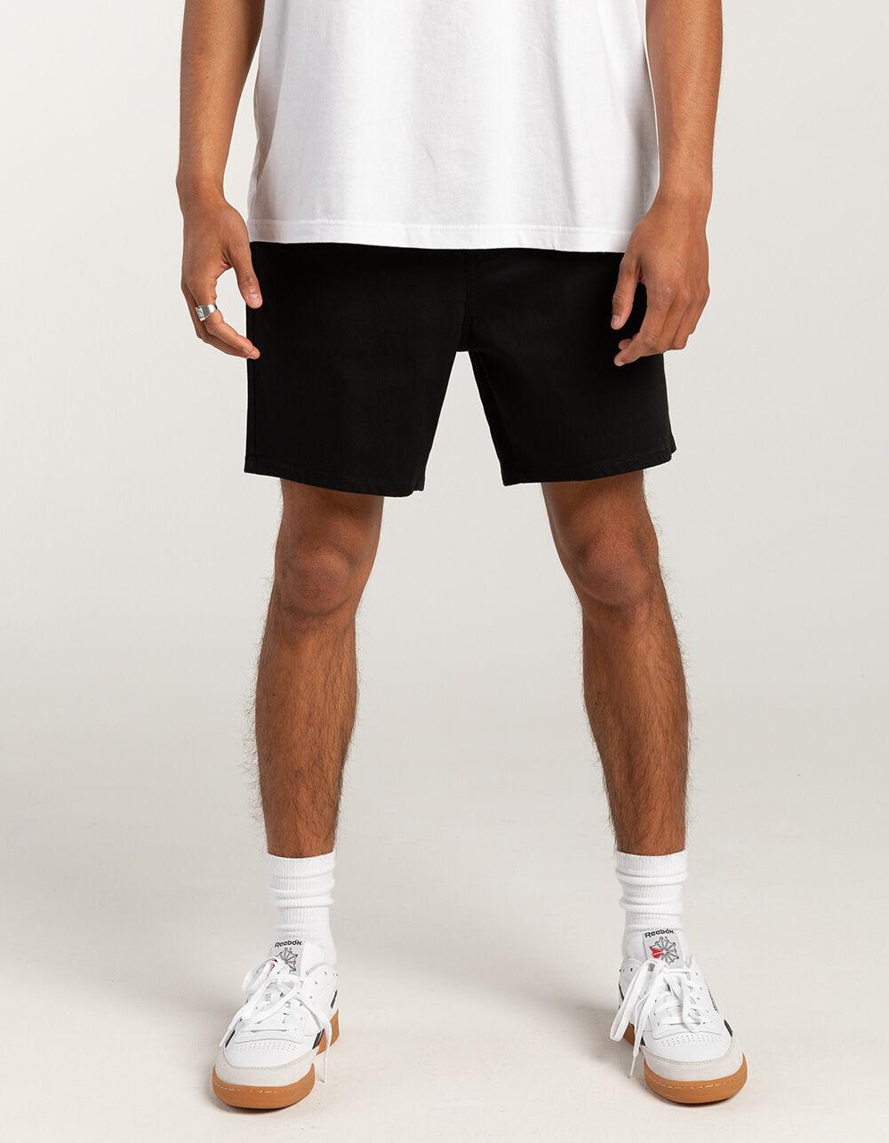 RSQ Mens Short 7" Chino Shorts - BLACK Product Image