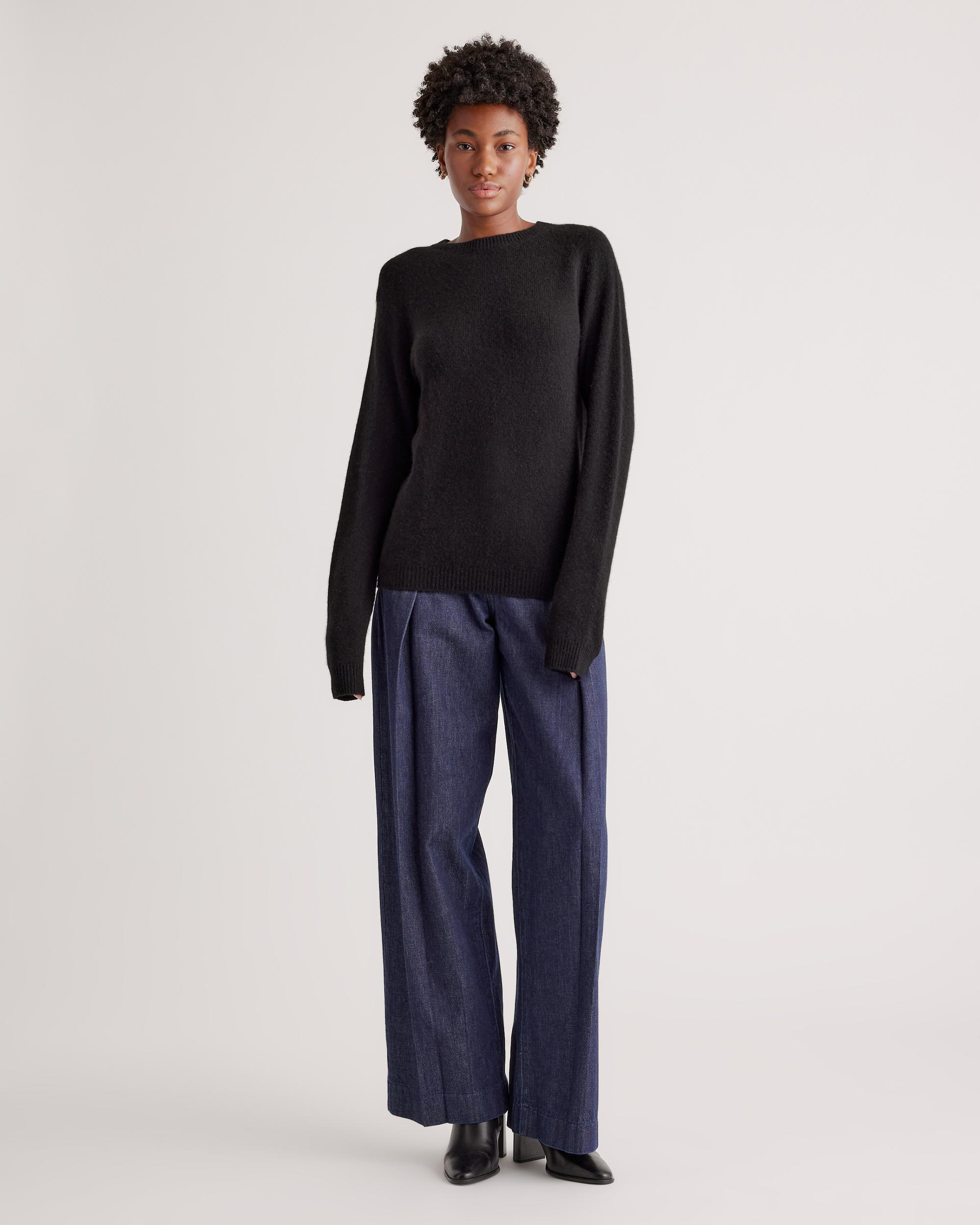 Quince | Women's 100% Yak Wool Crewneck Sweater Product Image