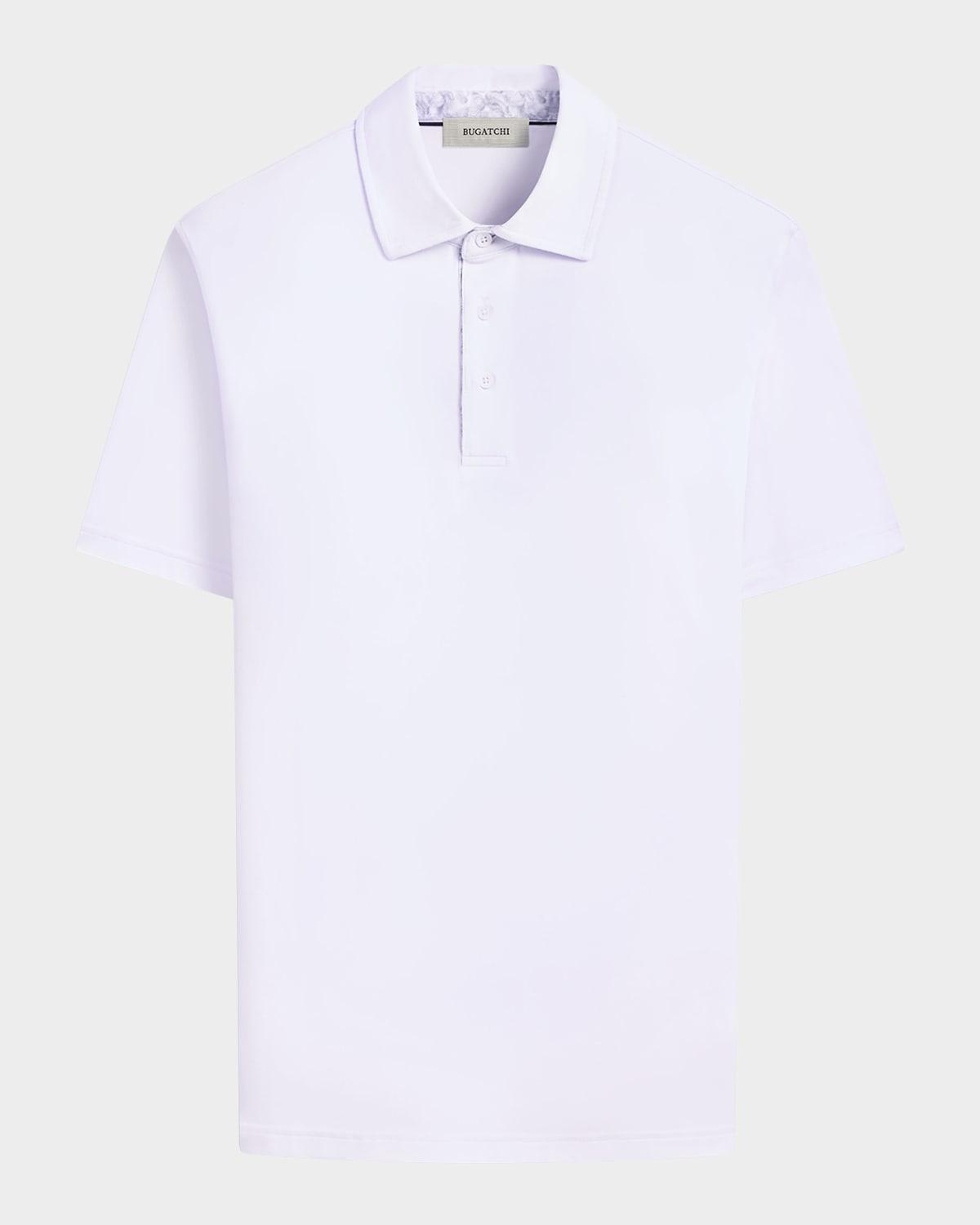 Mens Three-Button Polo Shirt Product Image