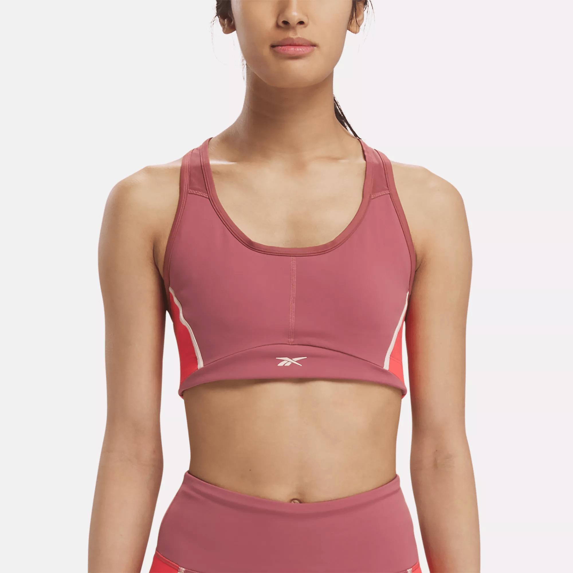 Women's Lux Racer Padded Colorblock Bra Female Product Image