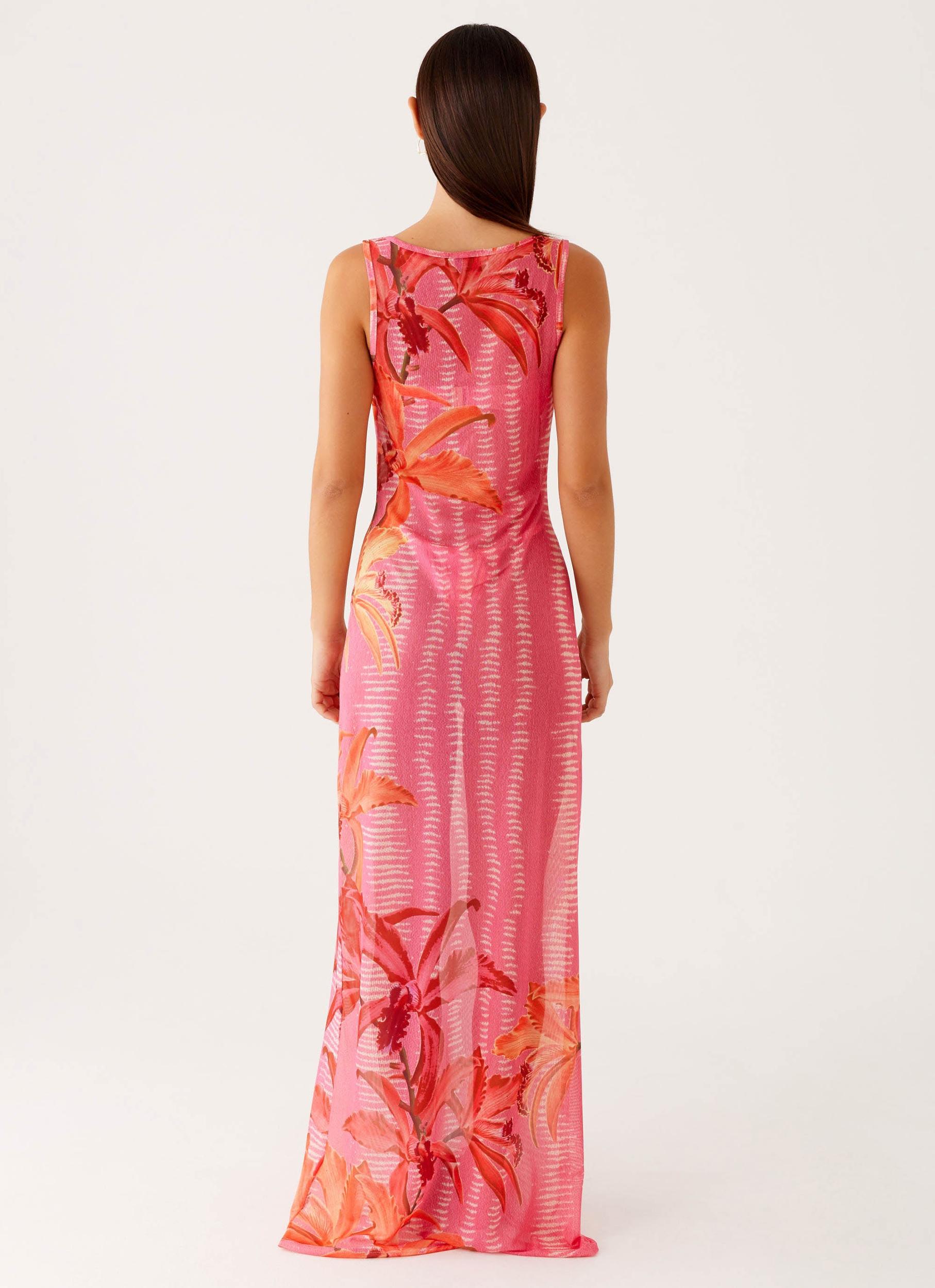 Sorella Maxi Dress - Tropical Pink Print Product Image