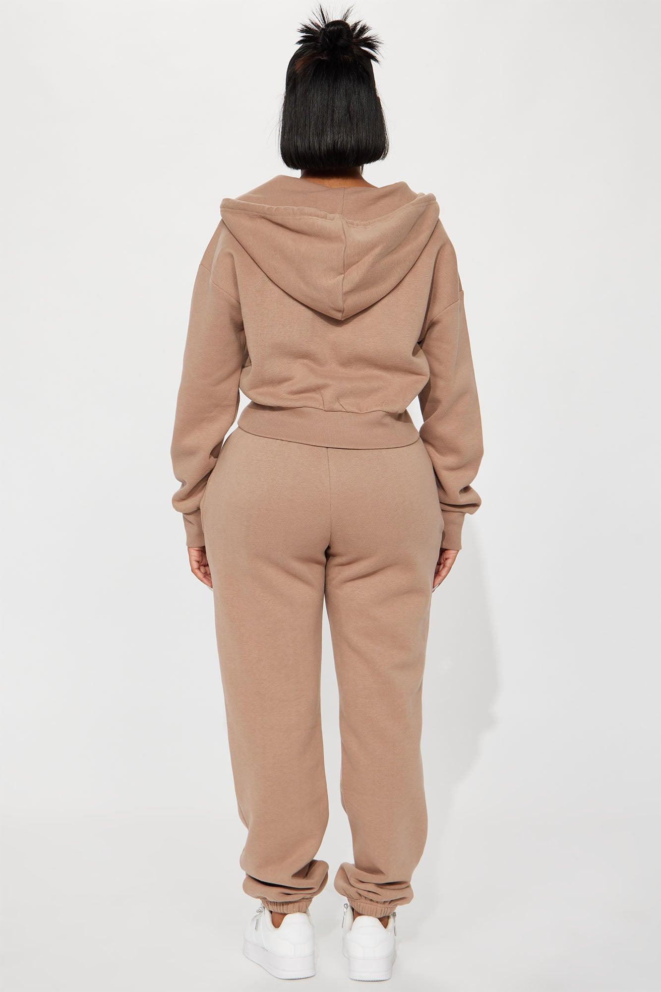 Brianna Jogger Pant Set - Mocha Product Image