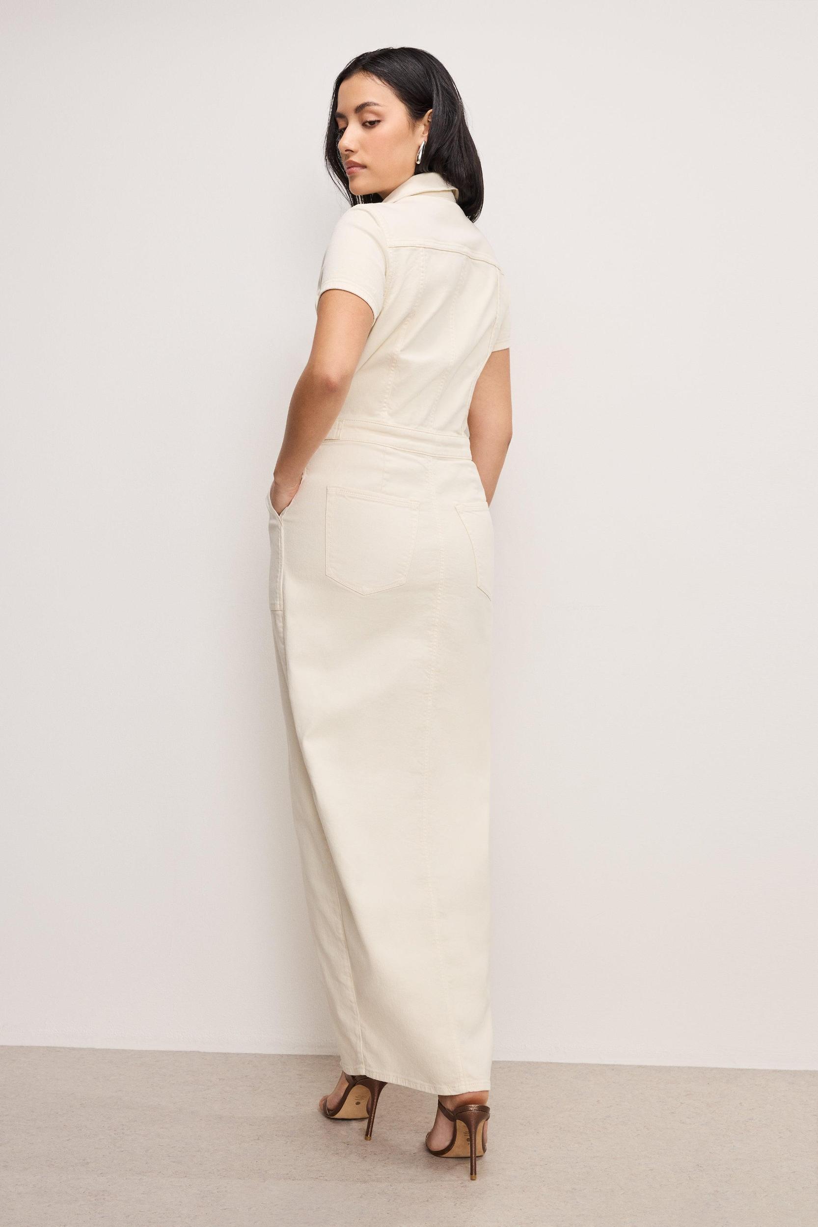 FIT FOR SUCCESS MAXI DRESS | ECRU003 Product Image