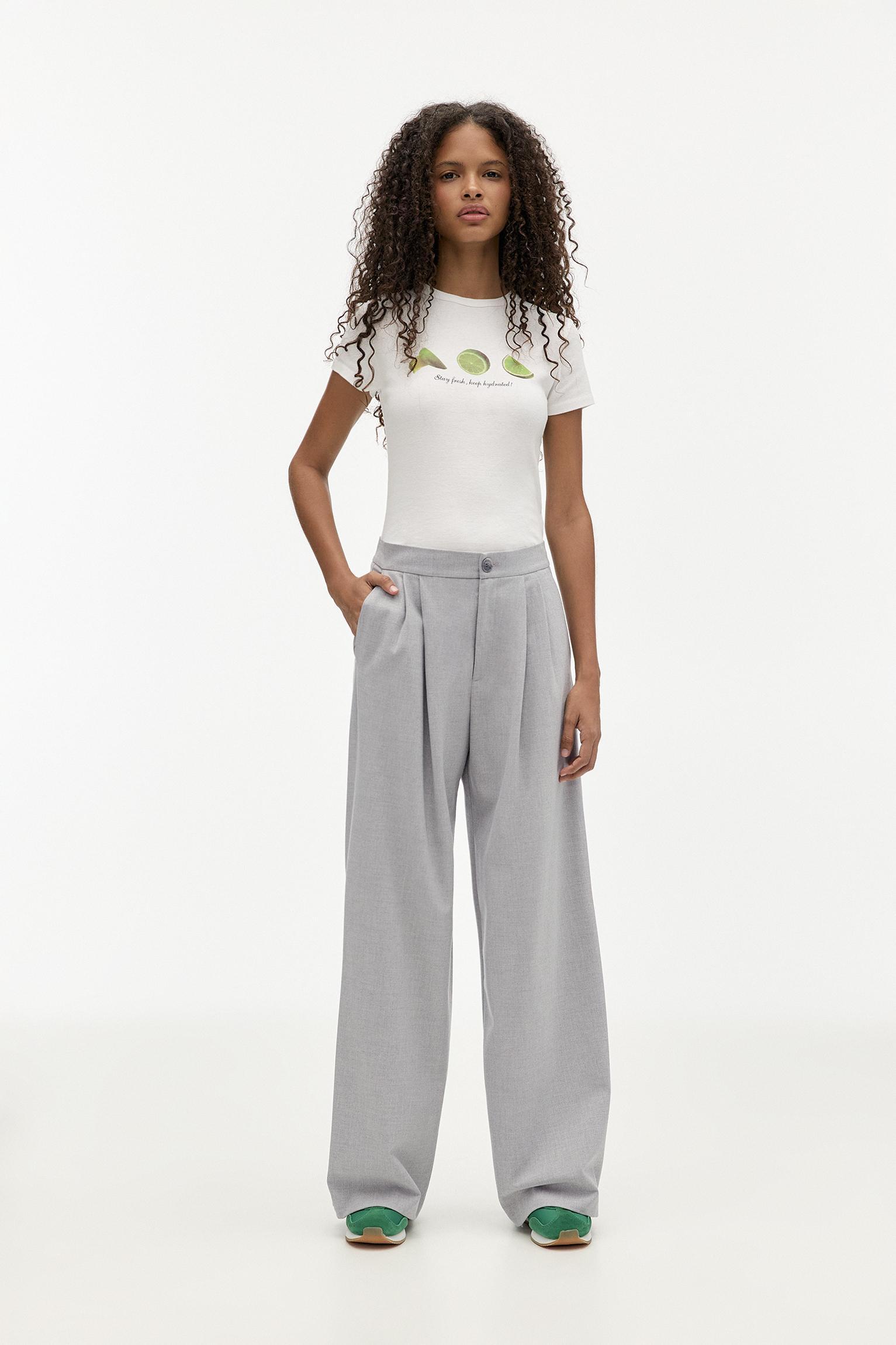 Smart wide-leg pants Product Image