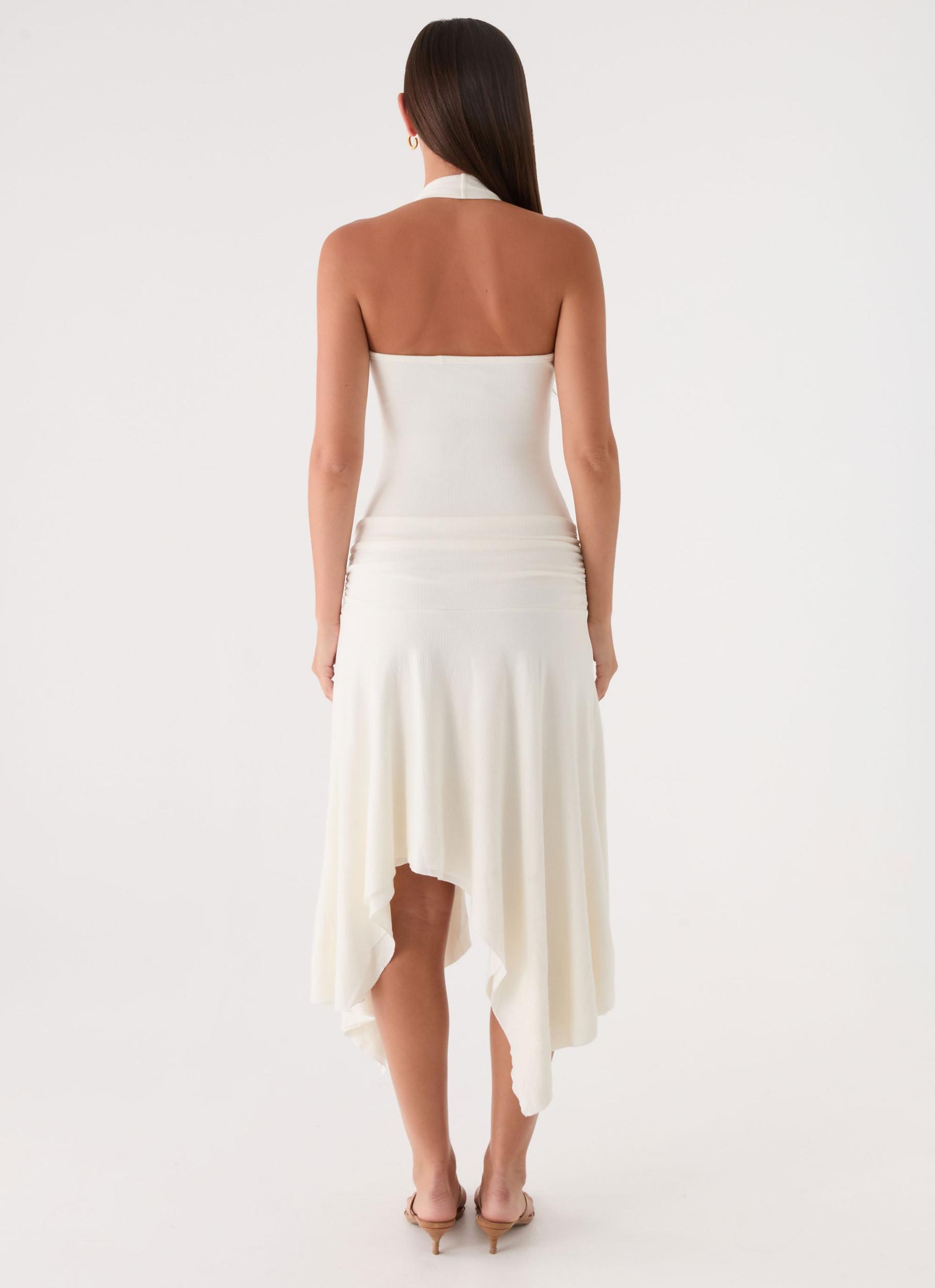 Alise Midi Dress - White Product Image