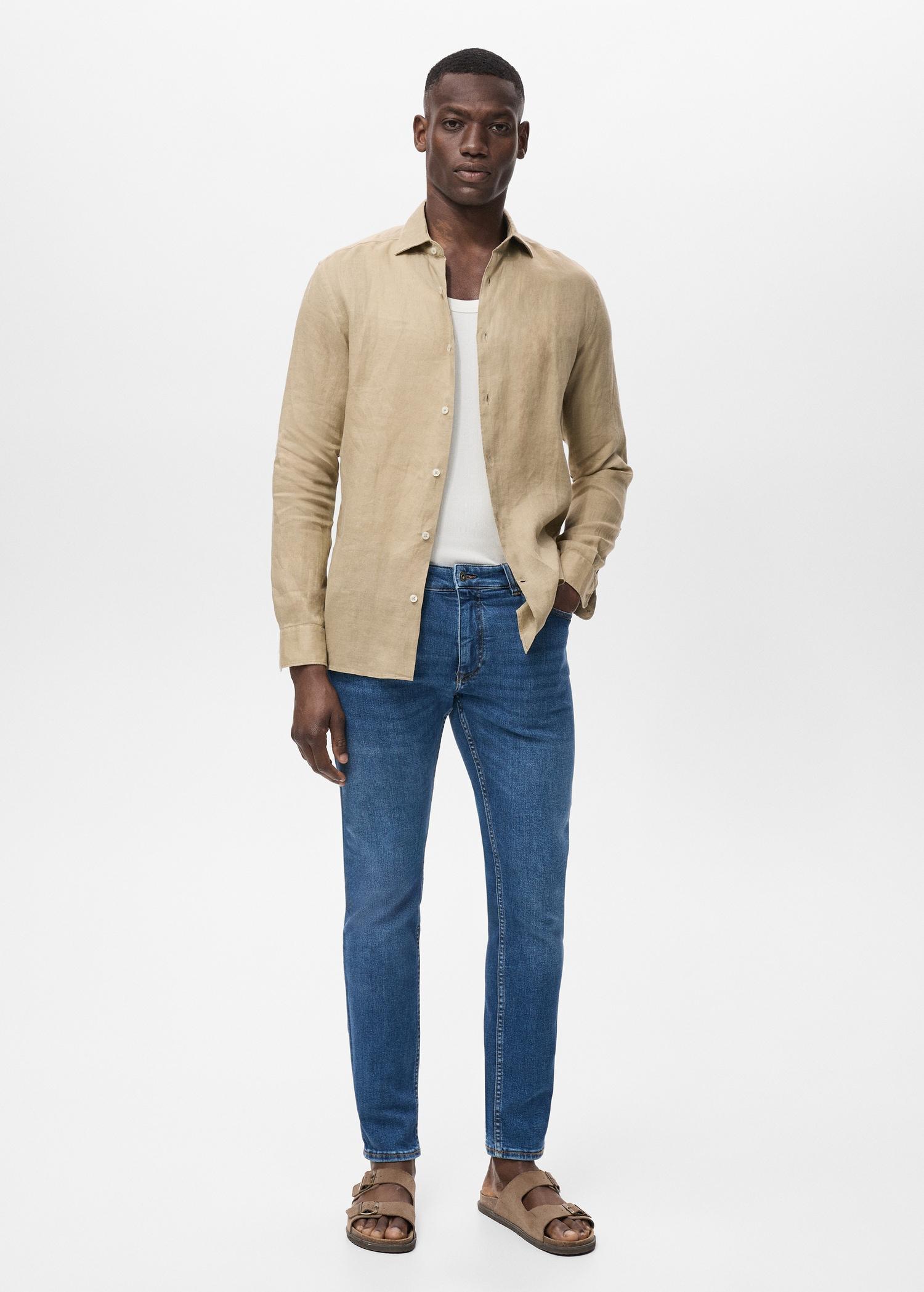 Jude skinny-fit jeans - Men | MANGO USA Product Image