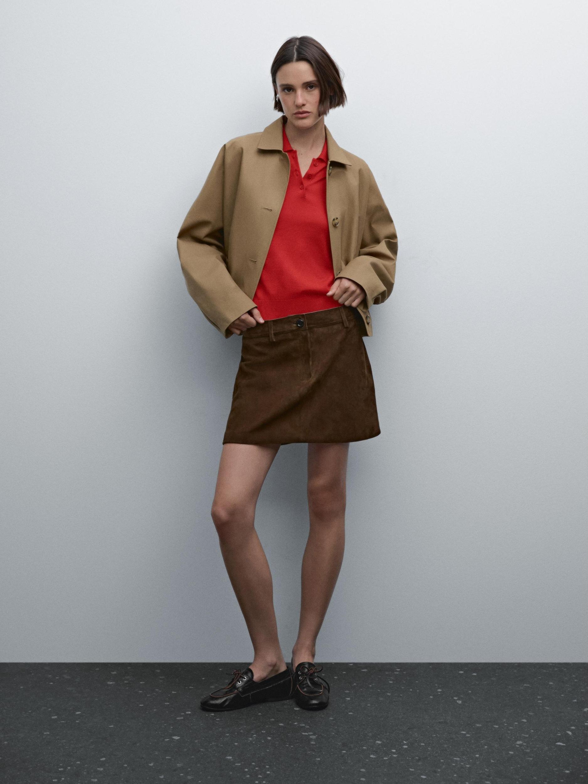 100% wool polo collar sweater with buttons Product Image