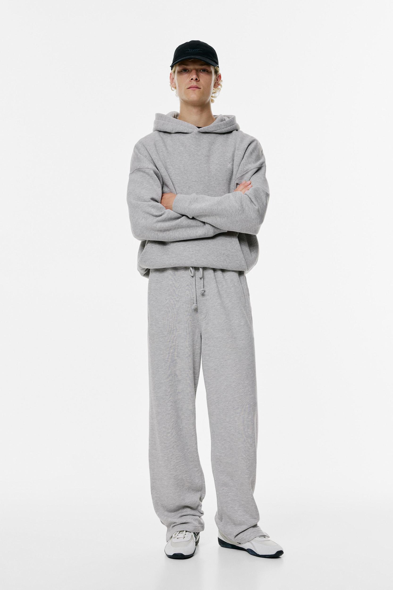 Jogger sweatpants with slits Product Image