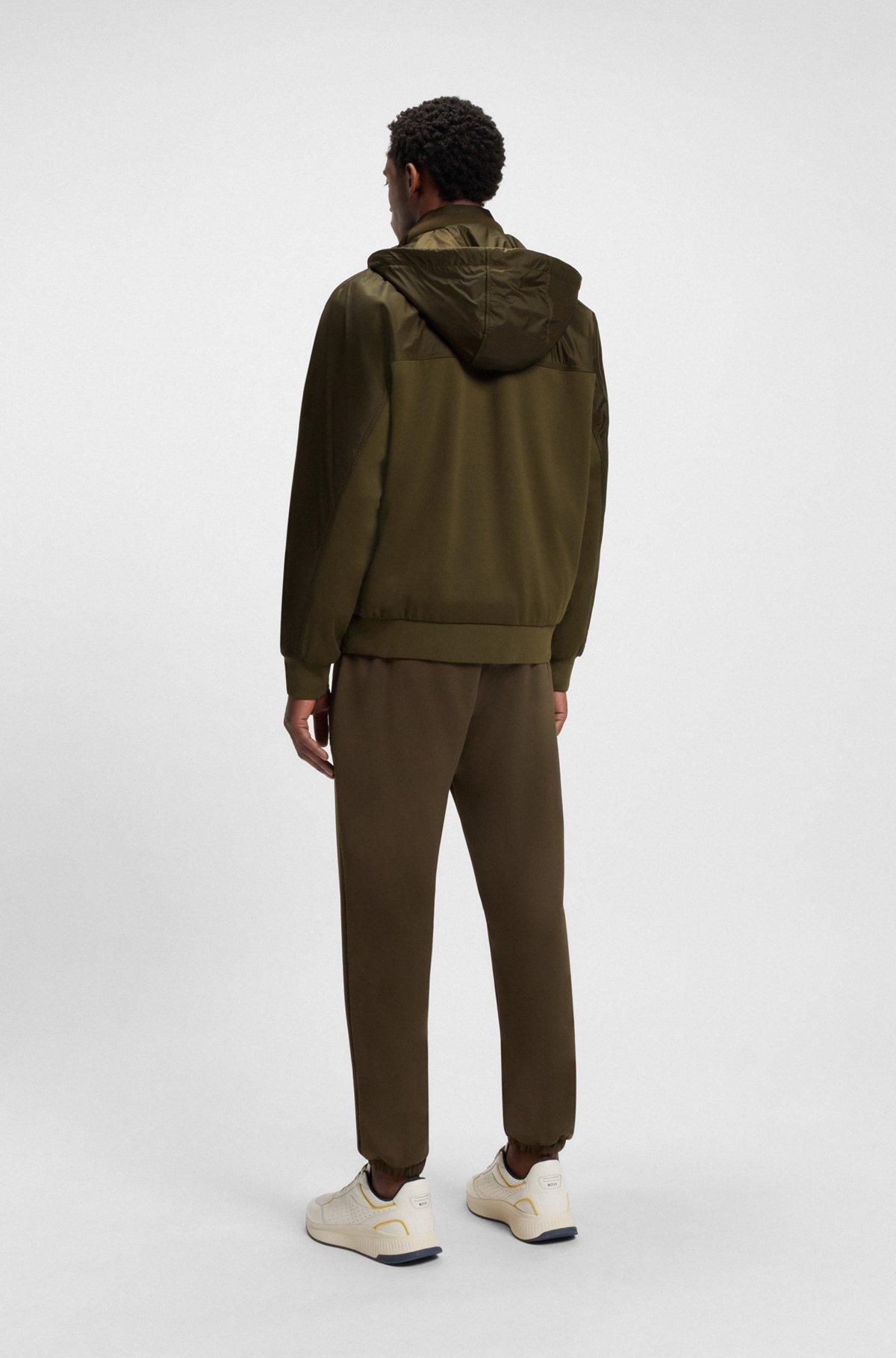 Porsche x BOSS hoodie with two-way zip Product Image