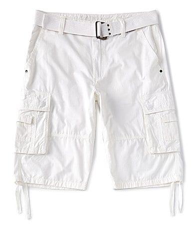 Request Jonah Belted Cargo 13 Inseam Shorts Product Image