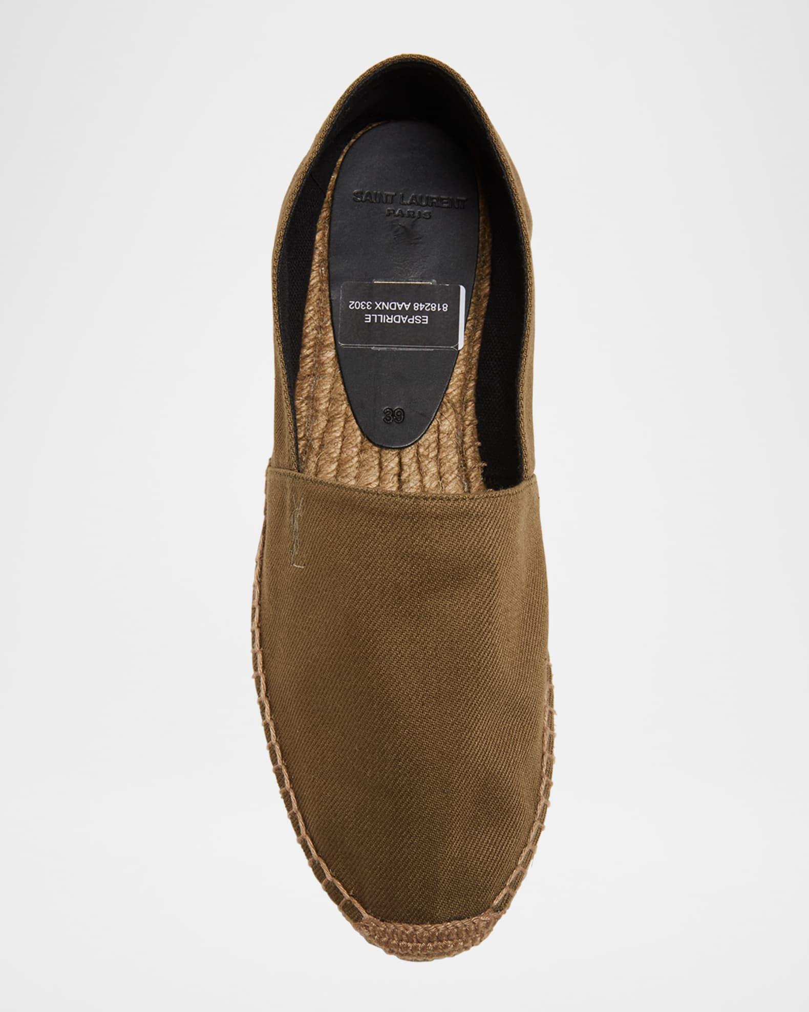 Cotton YSL Slip-On Espadrilles Product Image