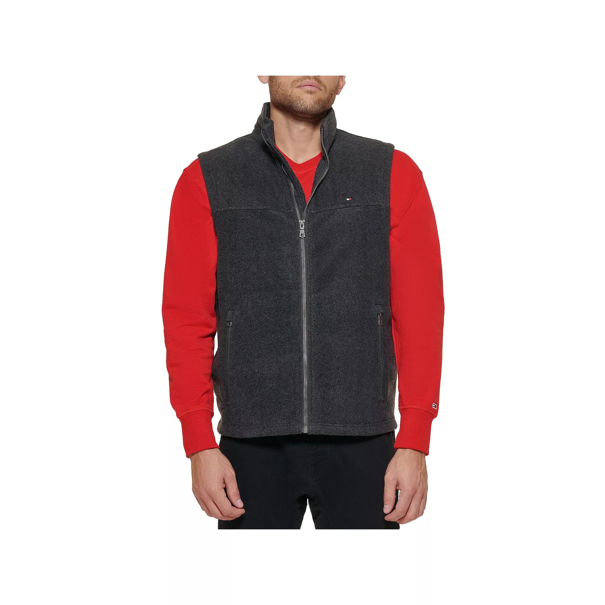 Men's Tommy Hilfiger Fleece Vest,  Product Image