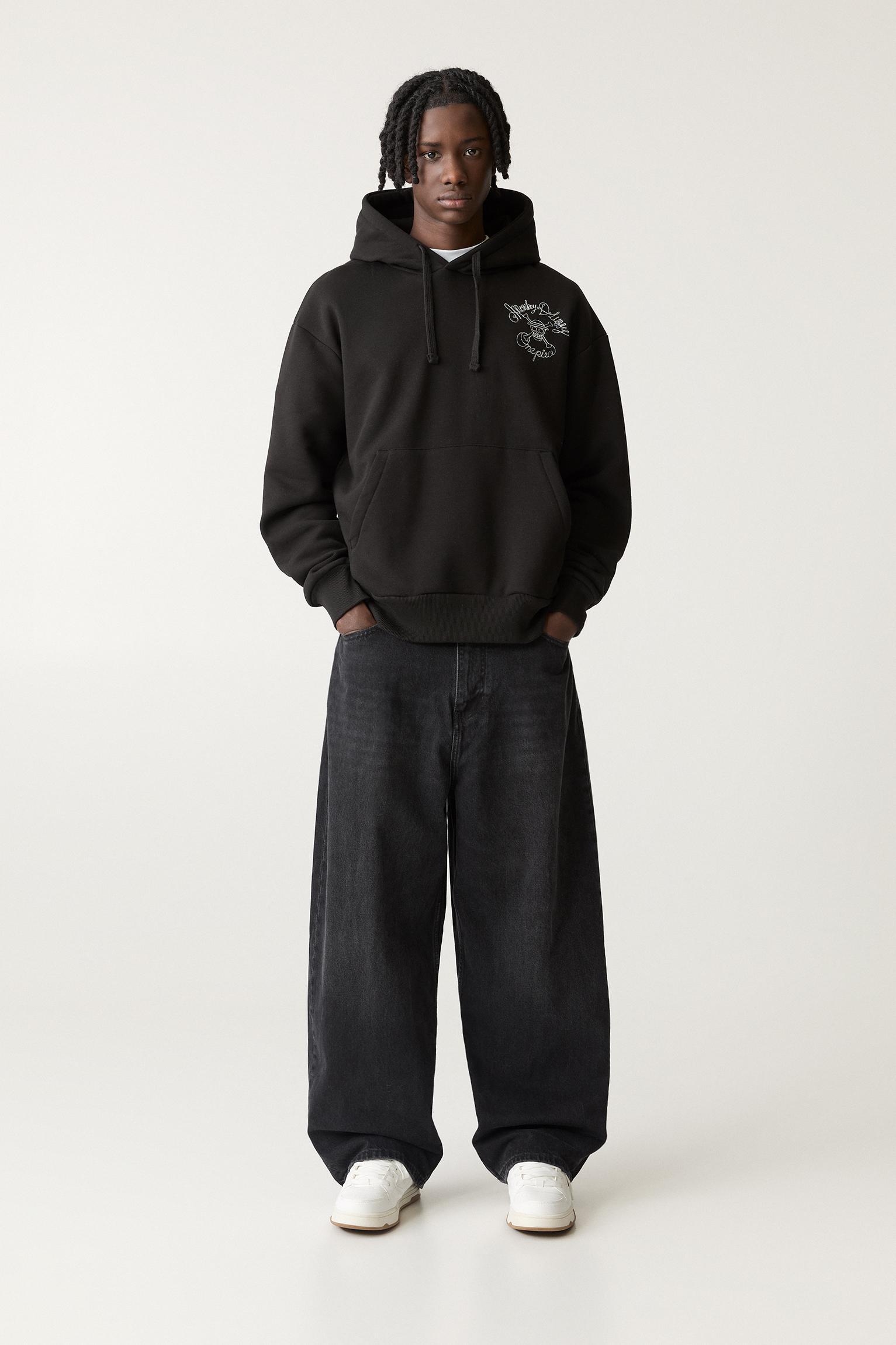 One Piece black hoodie Product Image