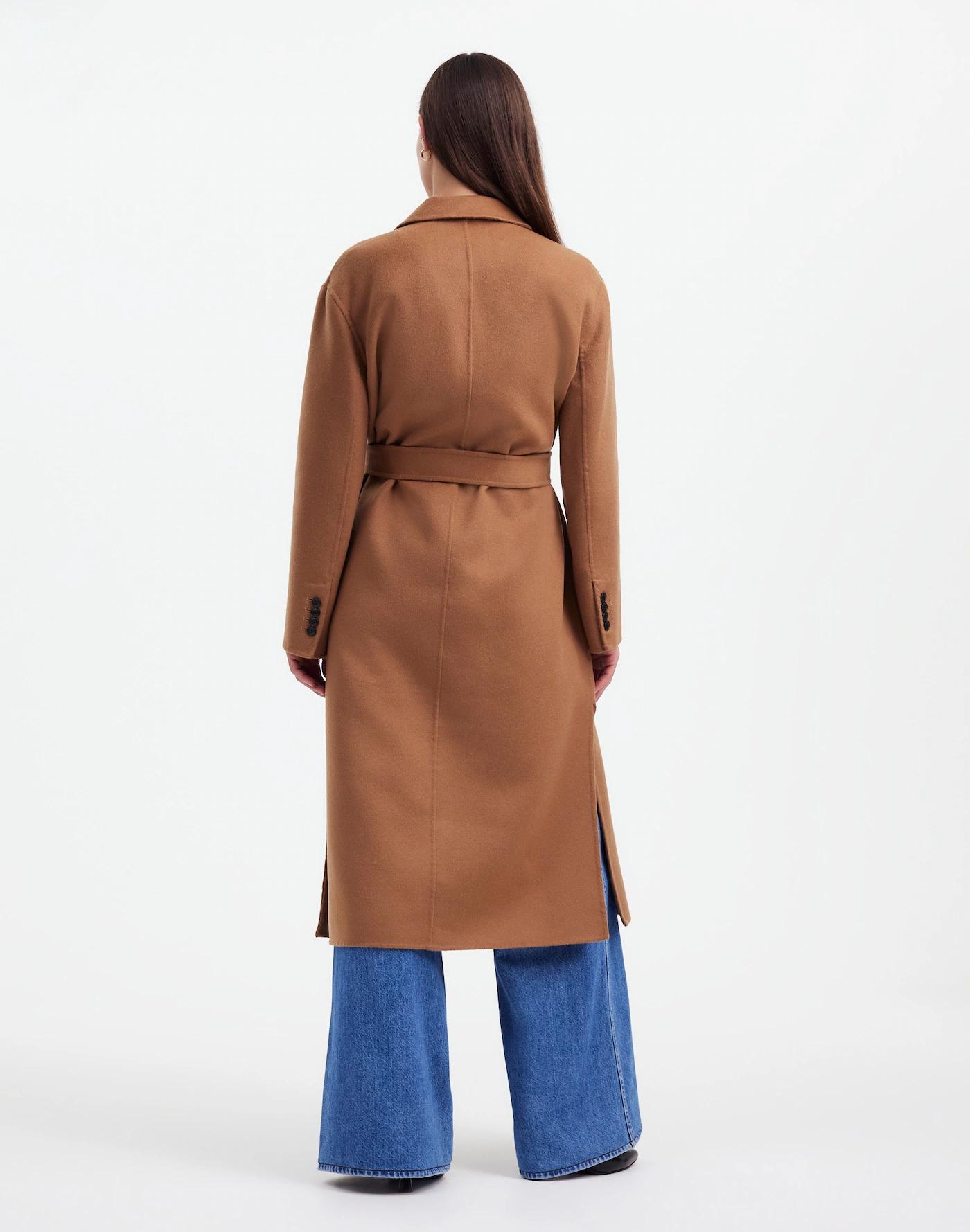 Double-Faced Brushed Long Coat Product Image