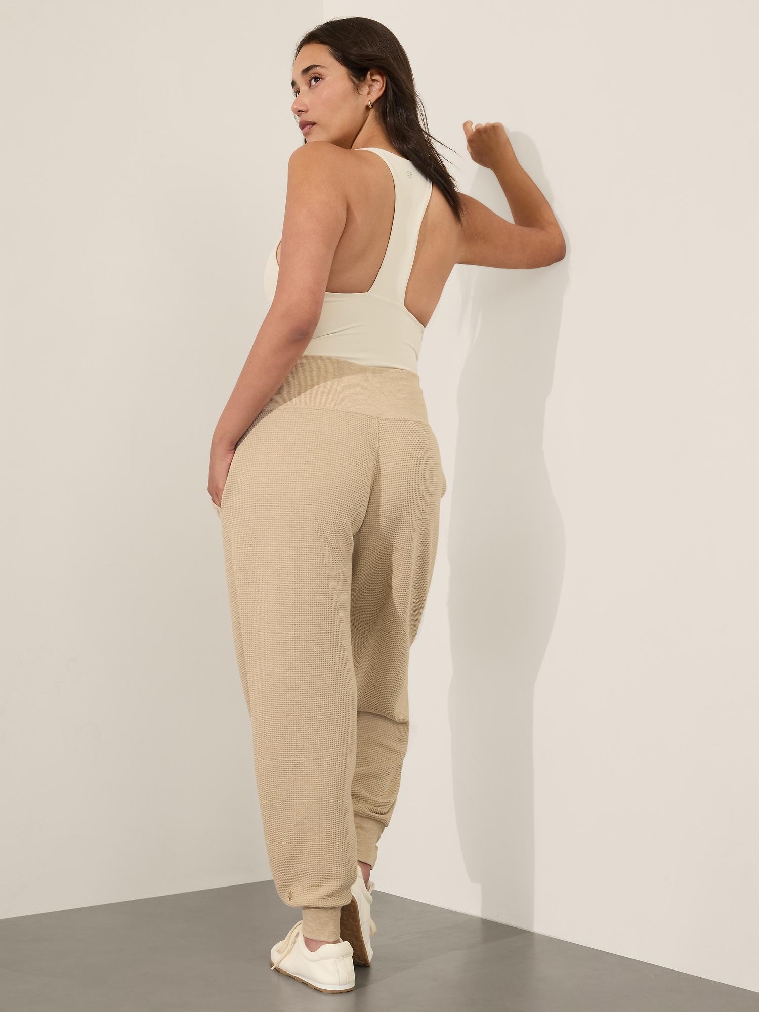 Coaster Luxe Waffle High Rise Jogger Product Image