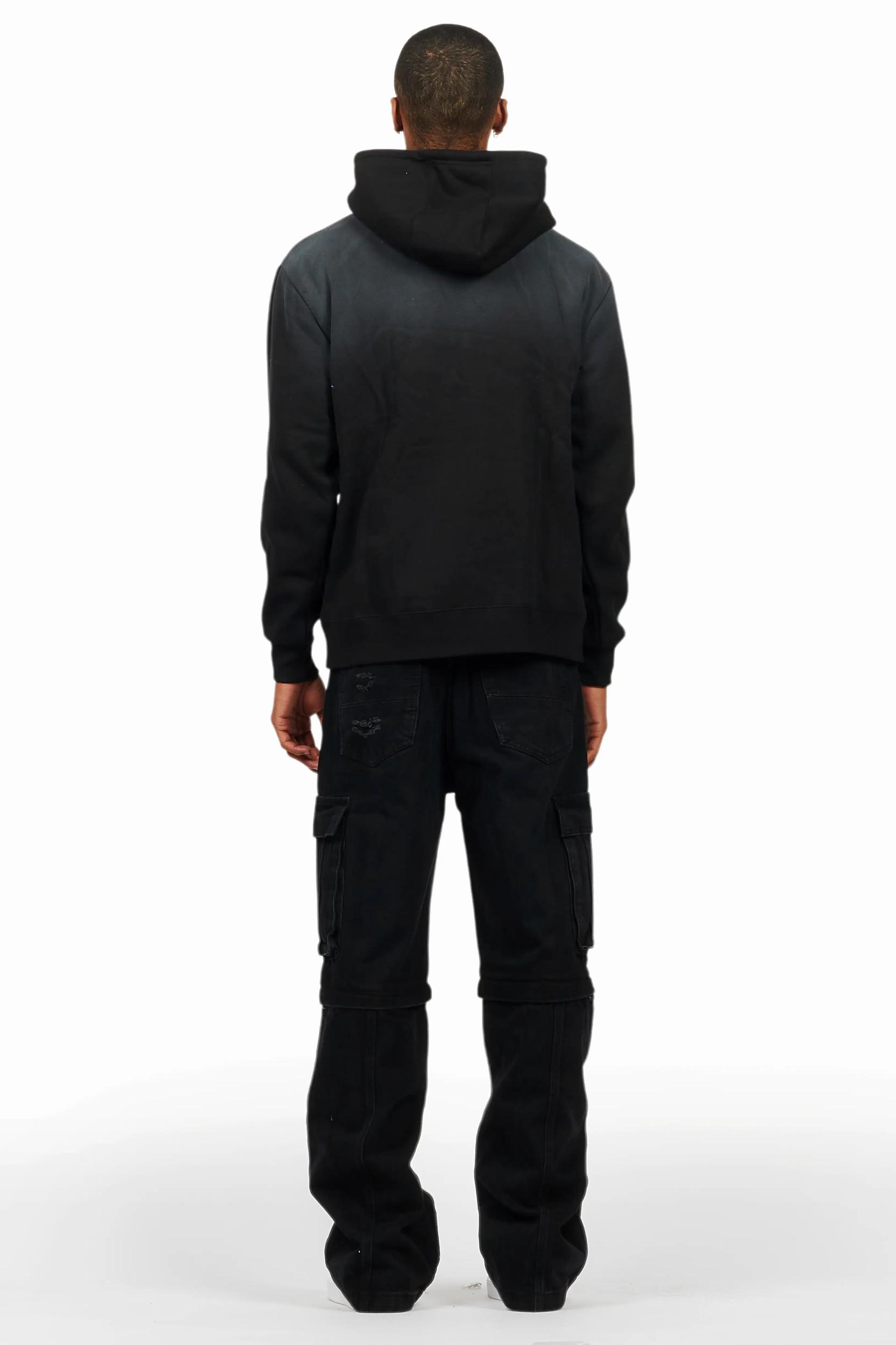 Brookwood Black Hoodie/Baggy Fit Jean Bundle Male Product Image